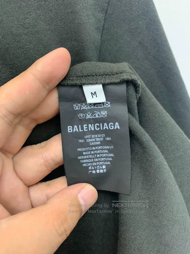 Balenciaga Balenciaga Short Sleeve T-Shirt, M Size Size US M / EU 48-50 / 2 - 5 Thumbnail