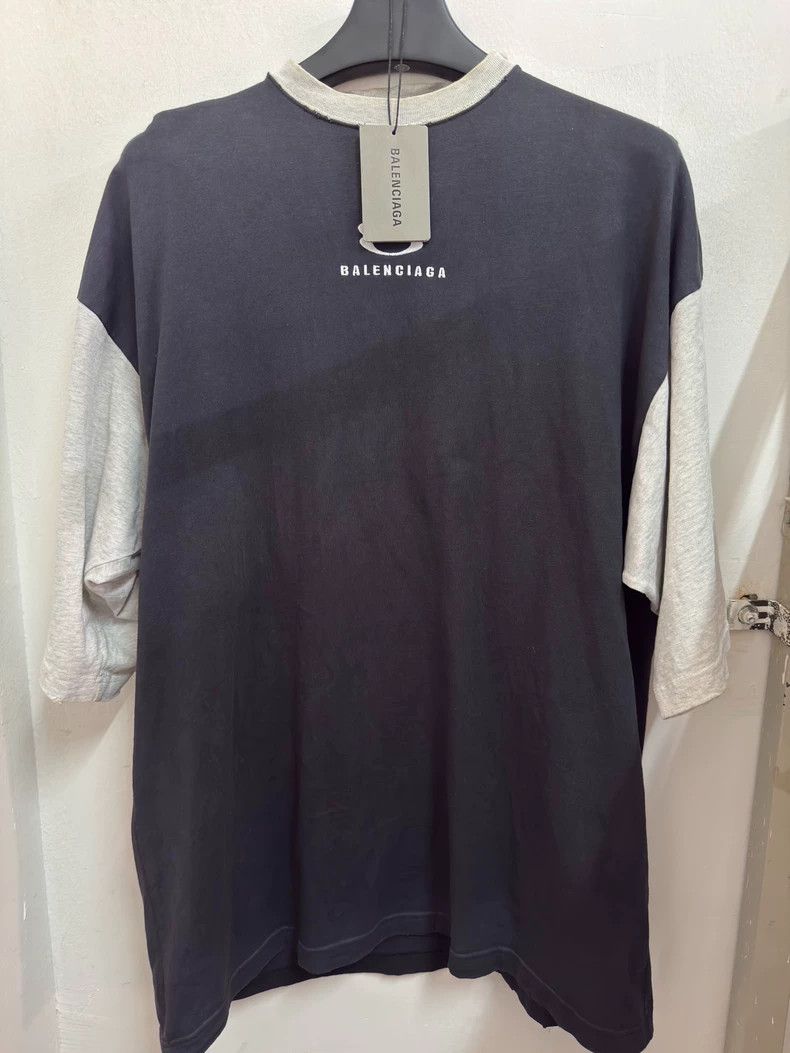 Balenciaga Balenciaga Double Ring Short Sleeve Size US S / EU 44-46 / 1 - 1 Thumbnail