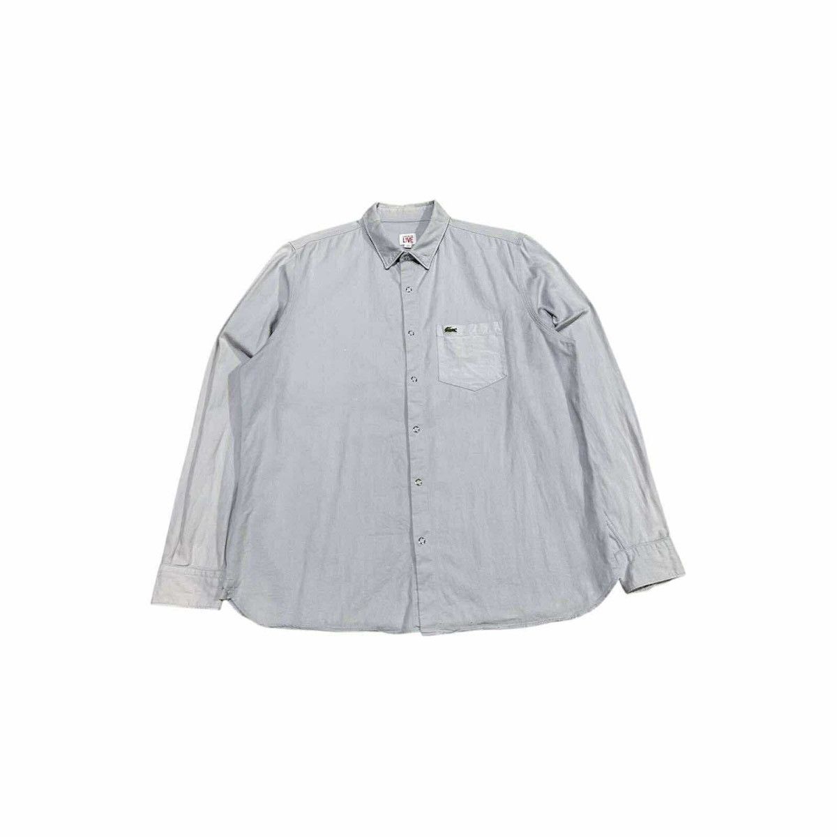 Lacoste 🔥Lacoste Snap Button Shirt Long Sleeve Size US XL / EU 56 / 4 - 3 Thumbnail