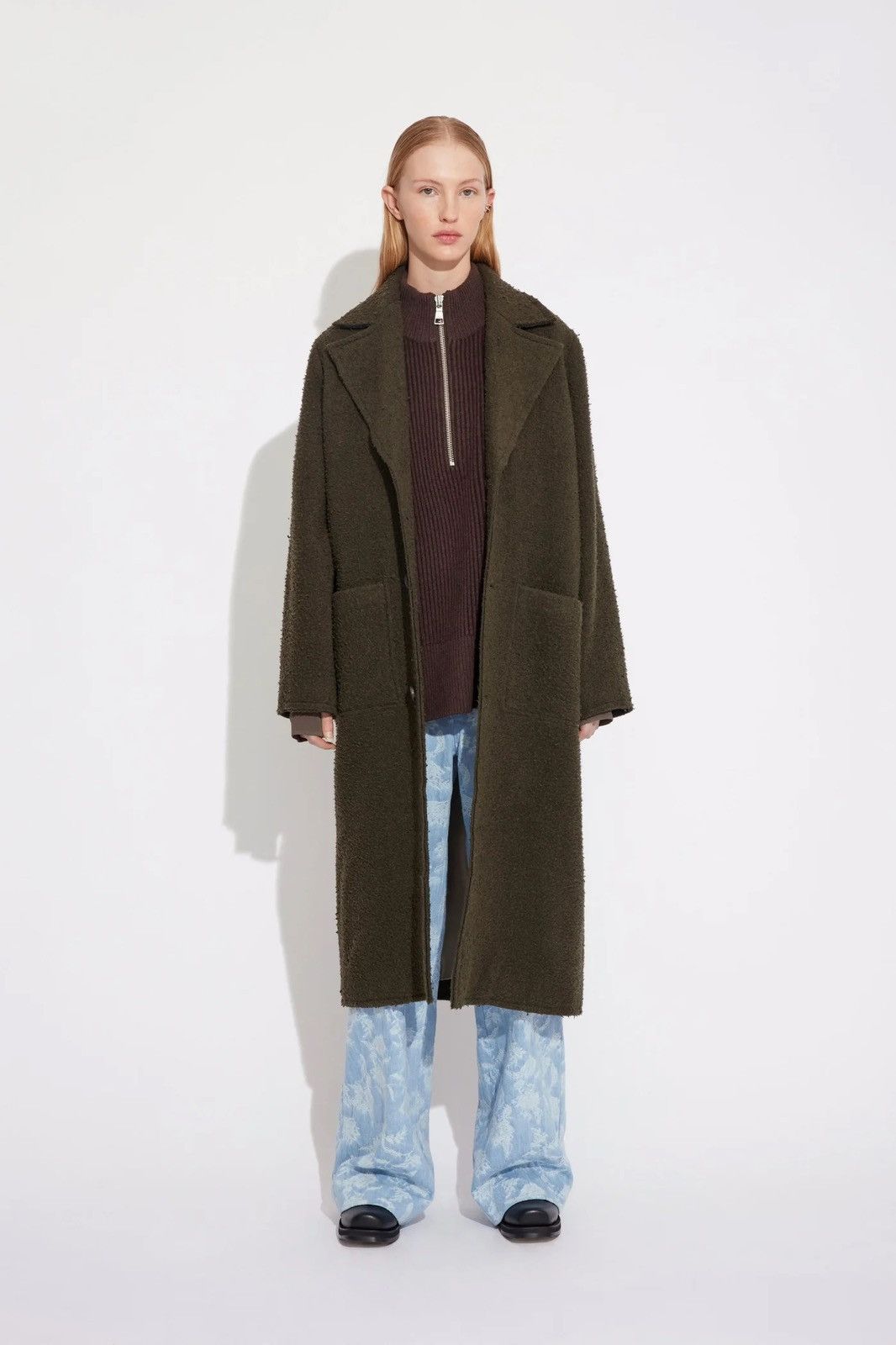 Won Hundred !DS! SS22 Won Hundred New York Dark Green Coat Size XL / US 12-14 / IT 48-50 - 2 Thumbnail