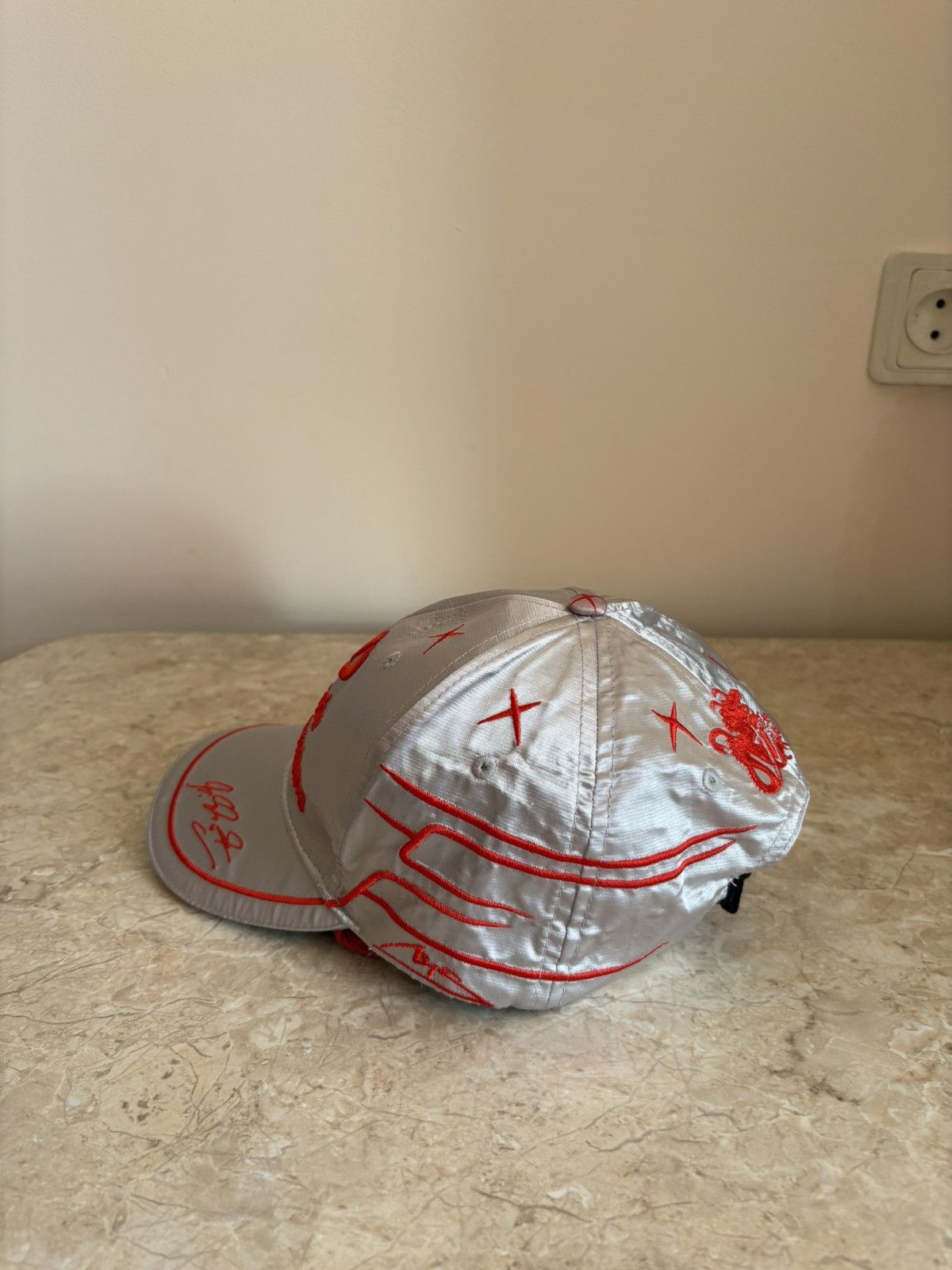 Ferrari Vintage Ferrari Michael Schumacher hype y2k racing style cap Size ONE SIZE - 4 Thumbnail