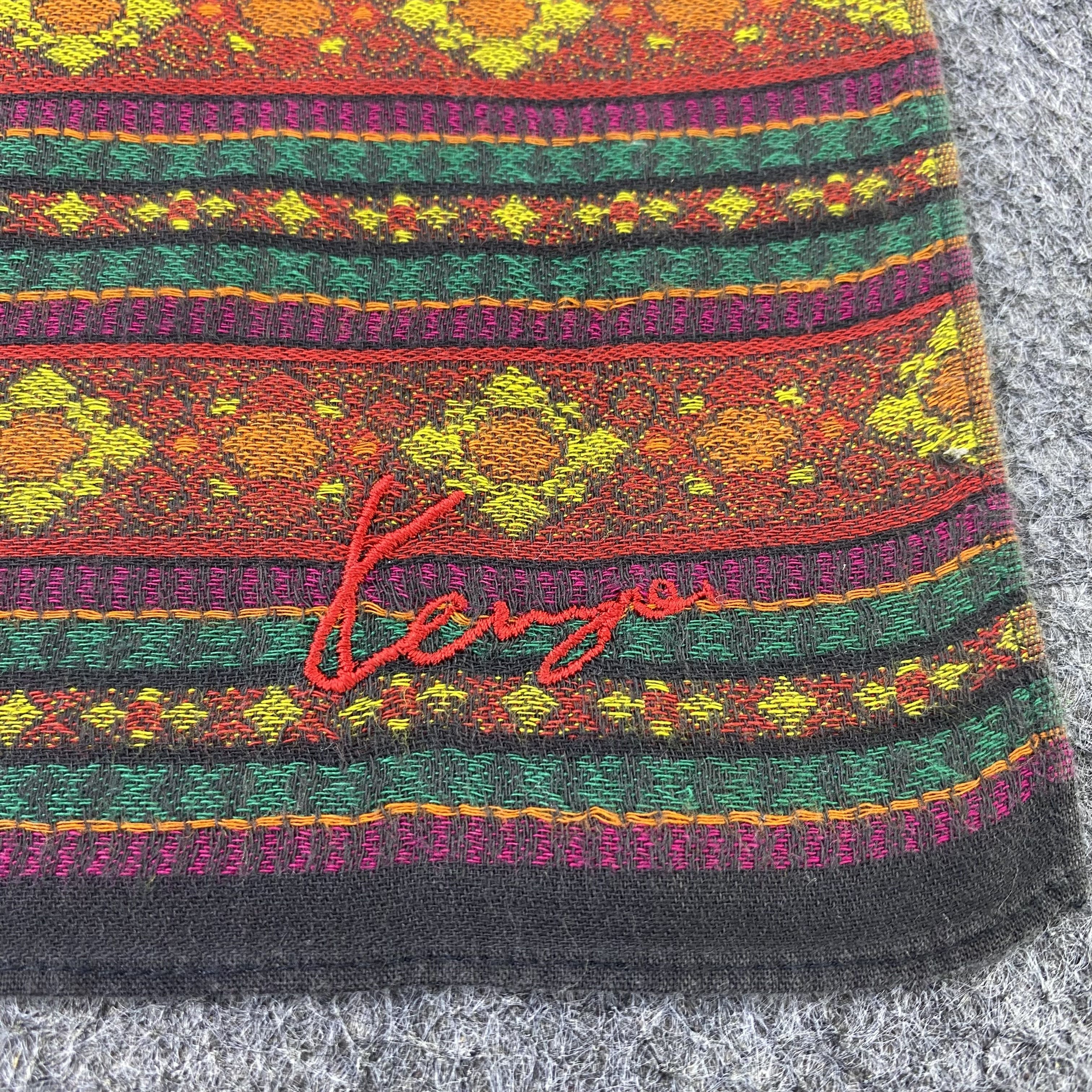 Kenzo Kenzo Handkerchief Neckerchief Bandana-B1895 Size ONE SIZE - 7 Thumbnail