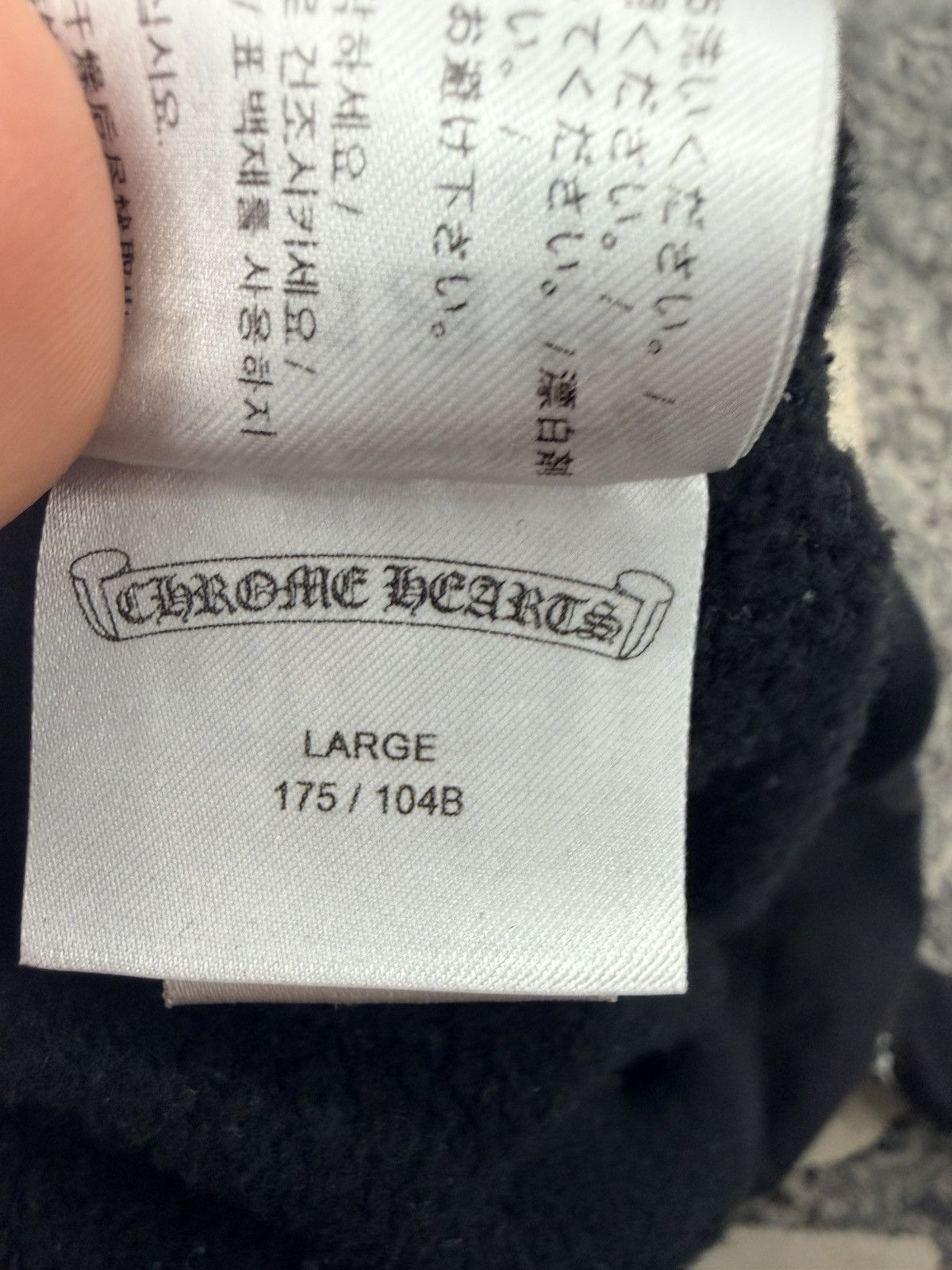 Chrome Hearts Boost Hoodie Size Large