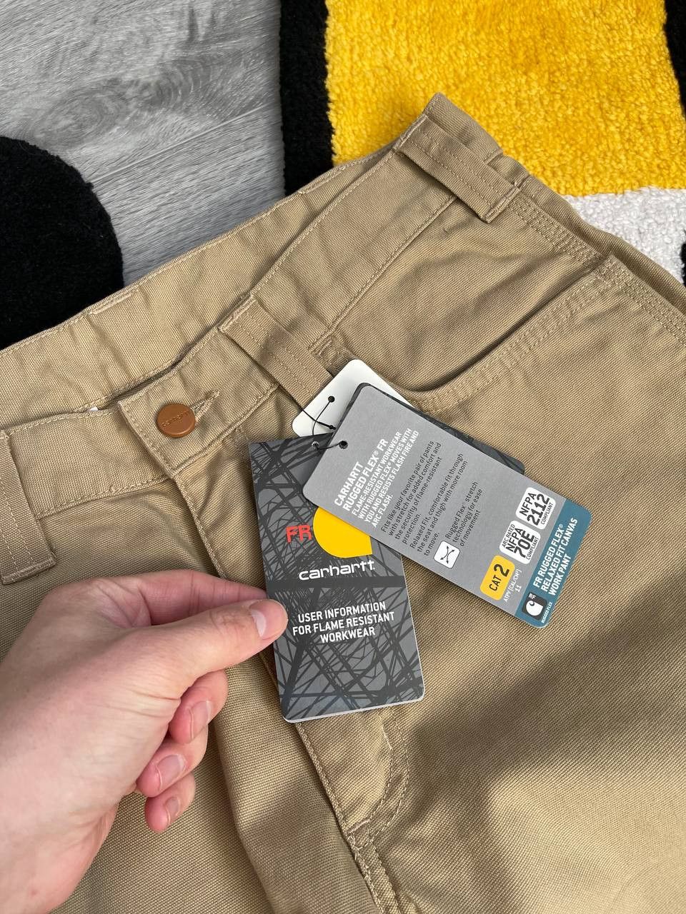 Carhartt × Streetwear × Vintage Carhartt Pants Mens 32/34 flame resistant Size US 32 / EU 48 - 8 Thumbnail
