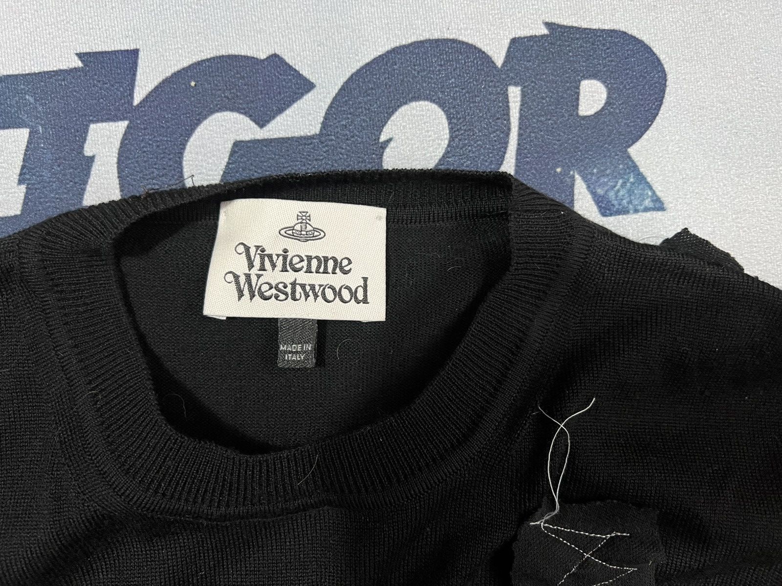 Vivienne Westwood Vivienne Westwood Custom Knit Sweater – Black – Size M Size US M / EU 48-50 / 2 - 4 Thumbnail