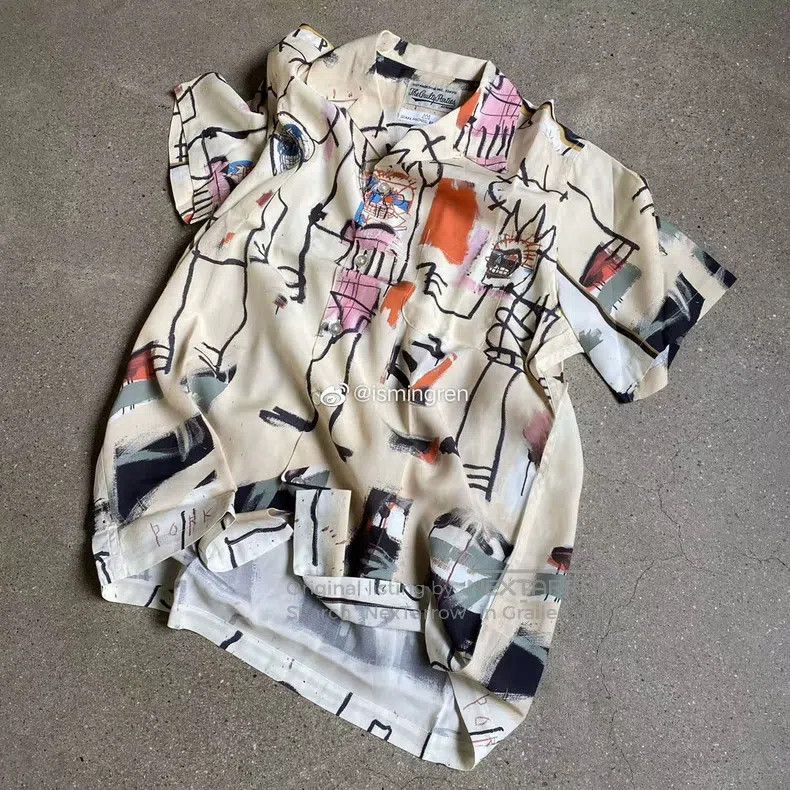 Wacko Maria Basquit co-branded shirt