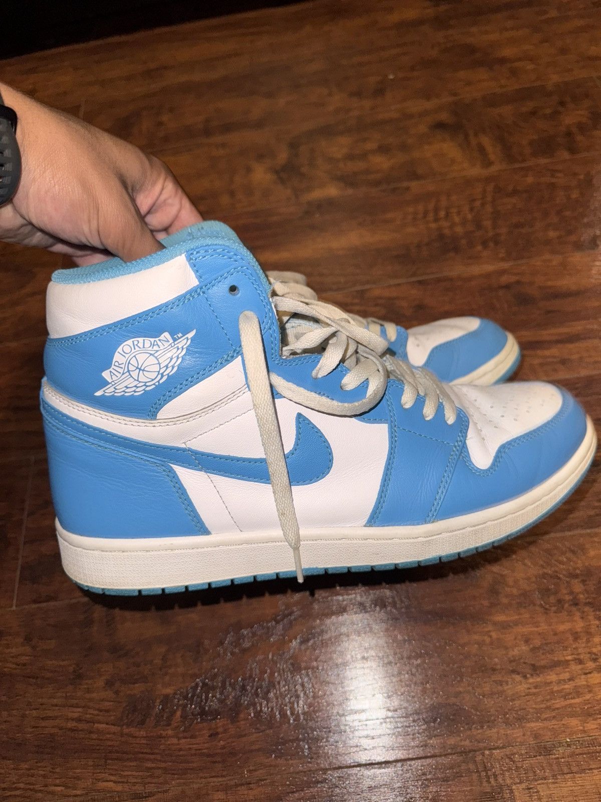 Jordan Brand Jordan 1 UNC 2015 size 11.5 Size US 11.5 / EU 44-45 - 8 Thumbnail