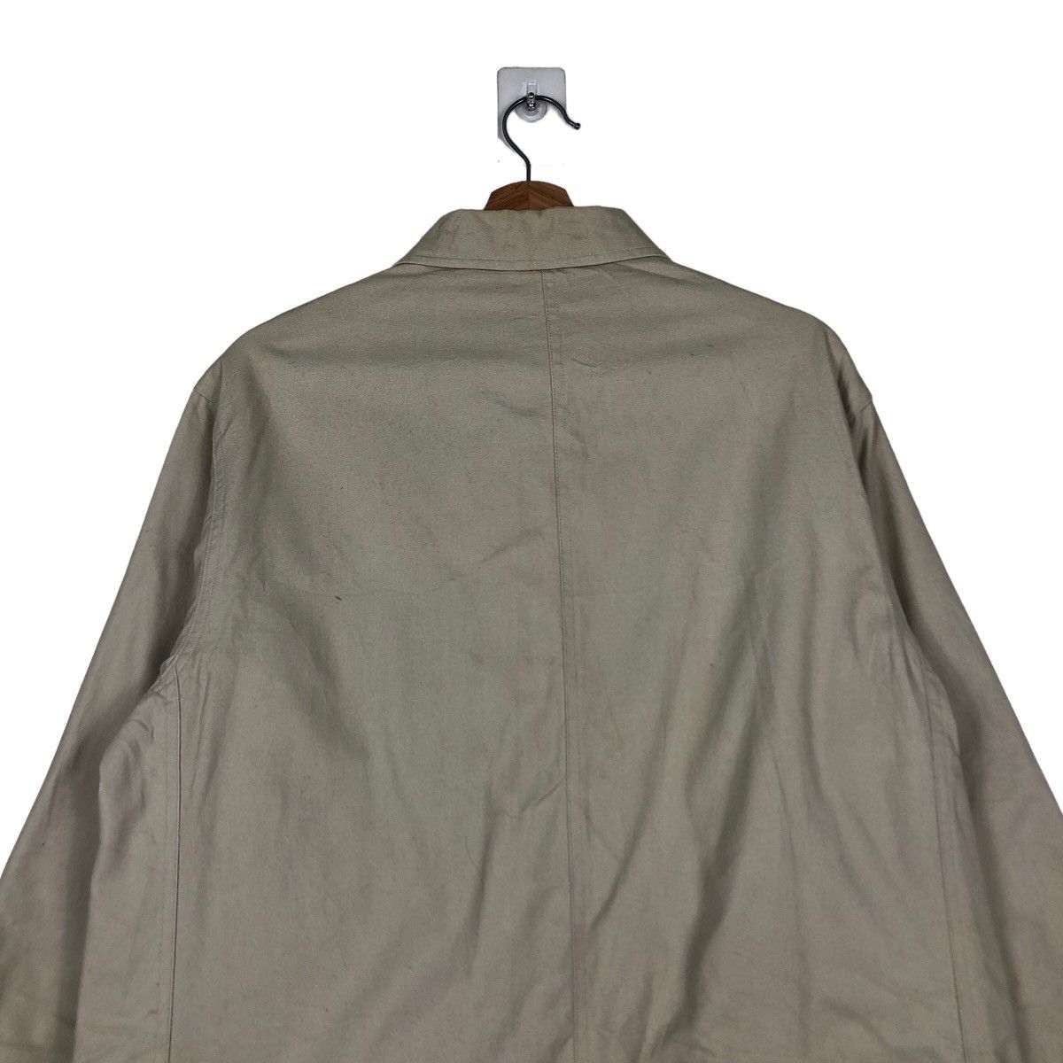 Issey Miyake 🔥Vintage Chore Work Button Jacket Blanket Famock Japan Size US L / EU 52-54 / 3 - 9 Thumbnail