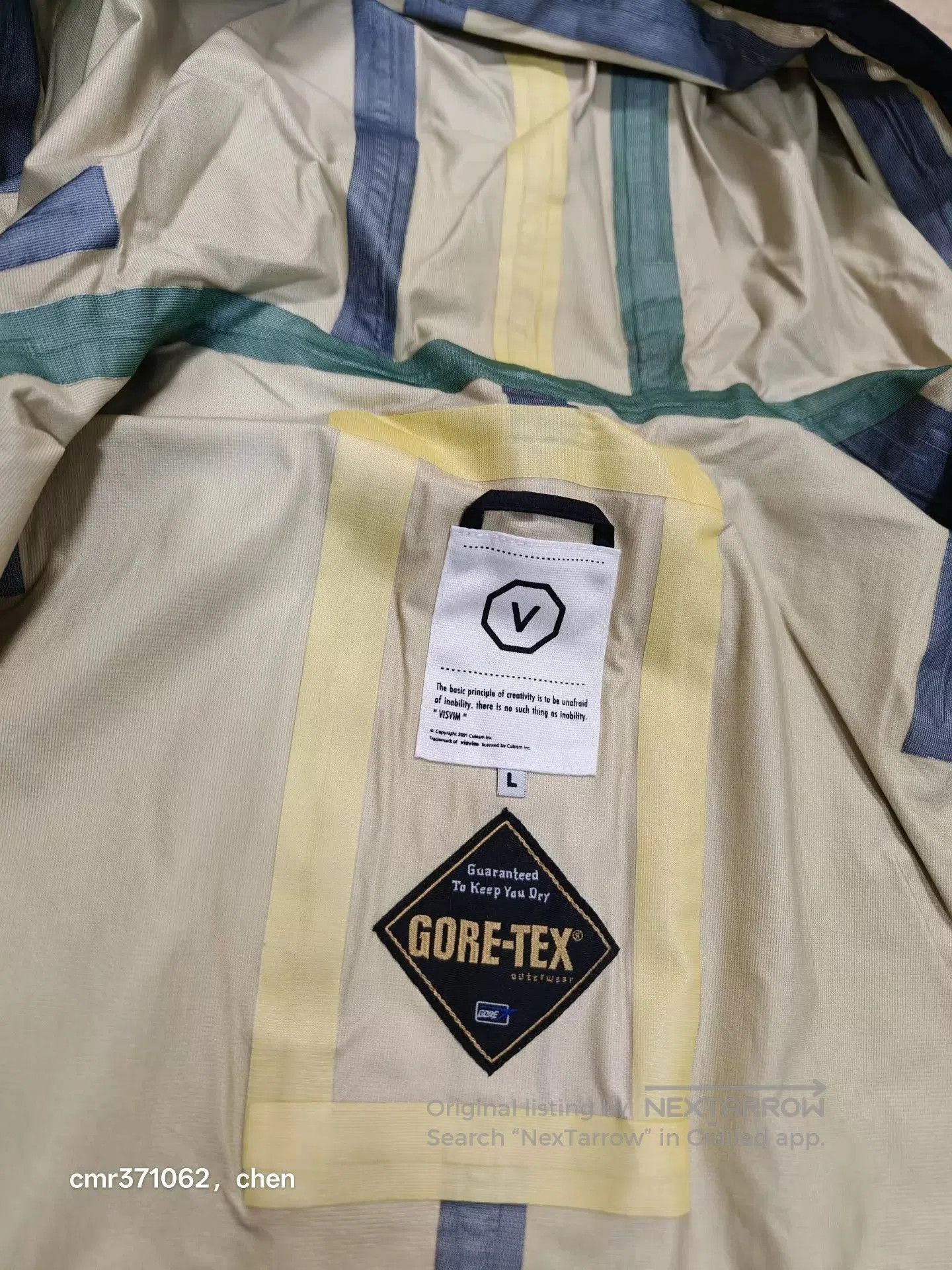 Visvim Black Hooded Raincoat with Pockets, Size L. Size US L / EU 52-54 / 3 - 7 Thumbnail