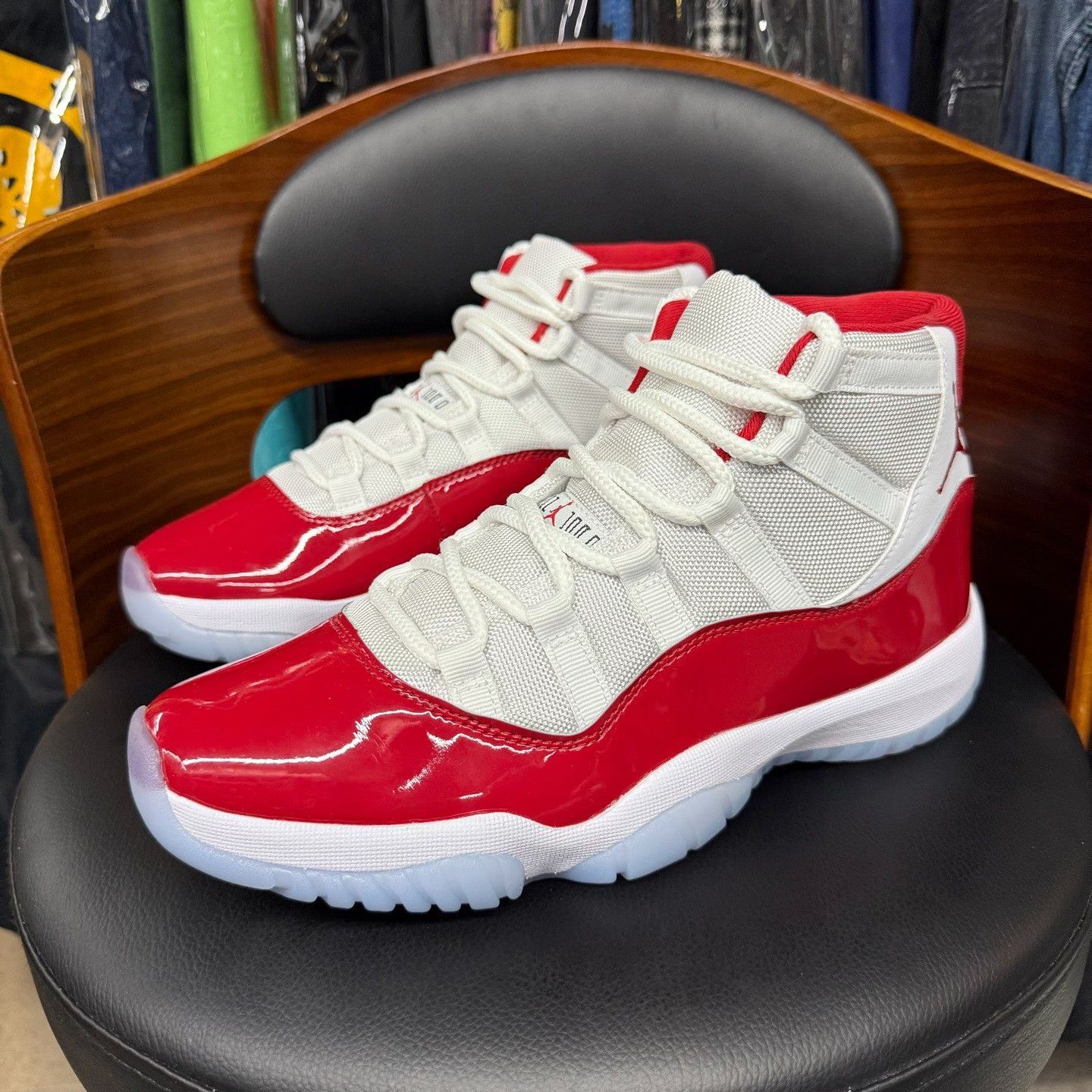 Nike Nike AJ11 Red Lowtop Sneakers 42.5 Men Size US 9.5 / EU 42-43 - 1 Thumbnail