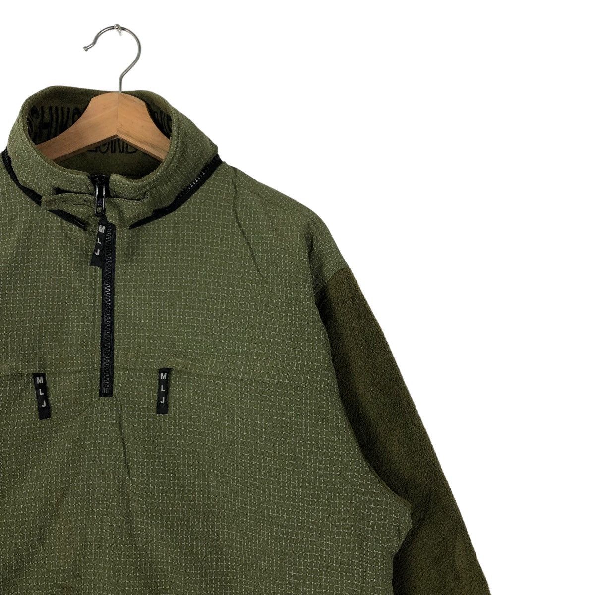Japanese Brand 🔥90’s Fleece Jacket Sherpa Michiko London Jeans Military Size US M / EU 48-50 / 2 - 6 Thumbnail