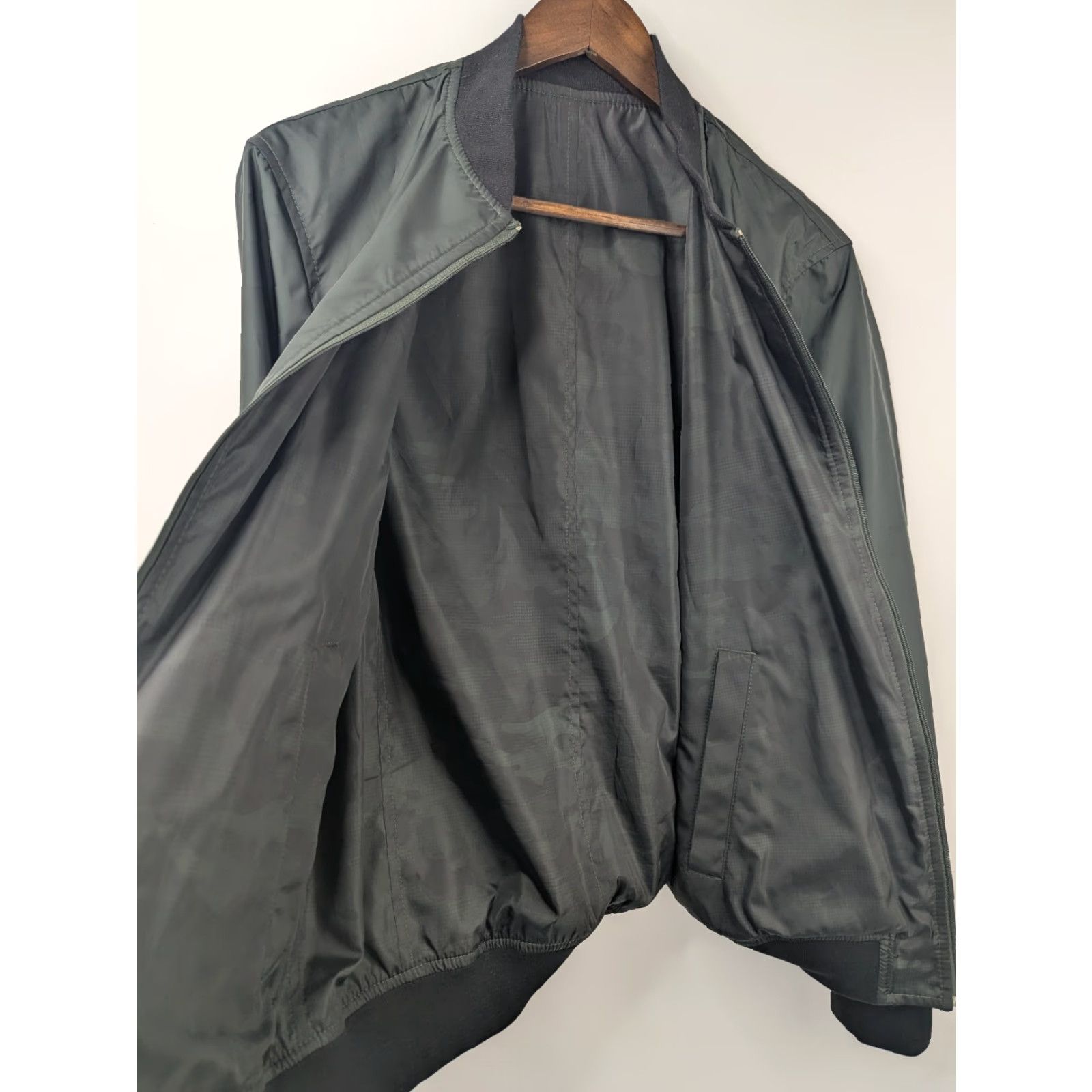 Vintage SARAR Bomber Jacket Camo Men’s Size 40R 40 Regular Zip Pockets Lightweight Fall Spring Winter Turkey Size US XXS / EU 40 - 6 Thumbnail