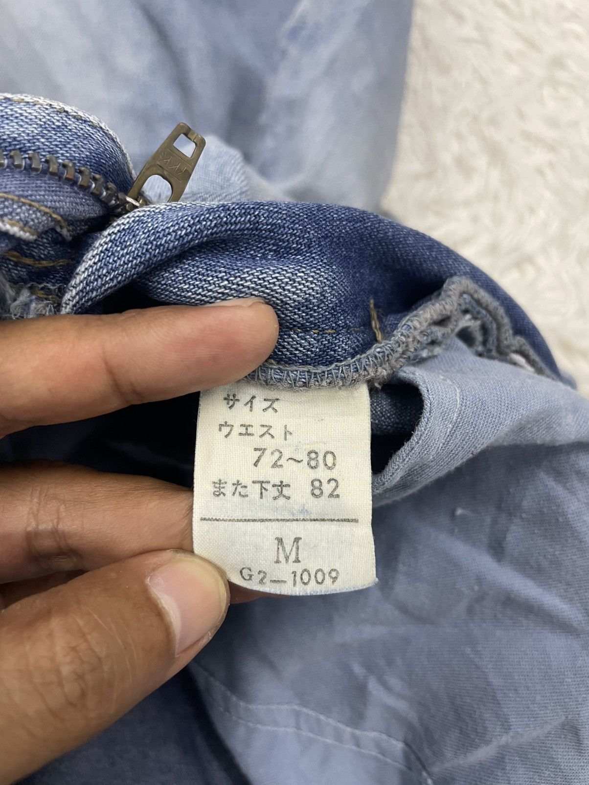 Marithe + Francois Girbaud High Waist Side Buttons Marithe Francois Girbaud Jeans Pant Size US 29 - 18 Thumbnail