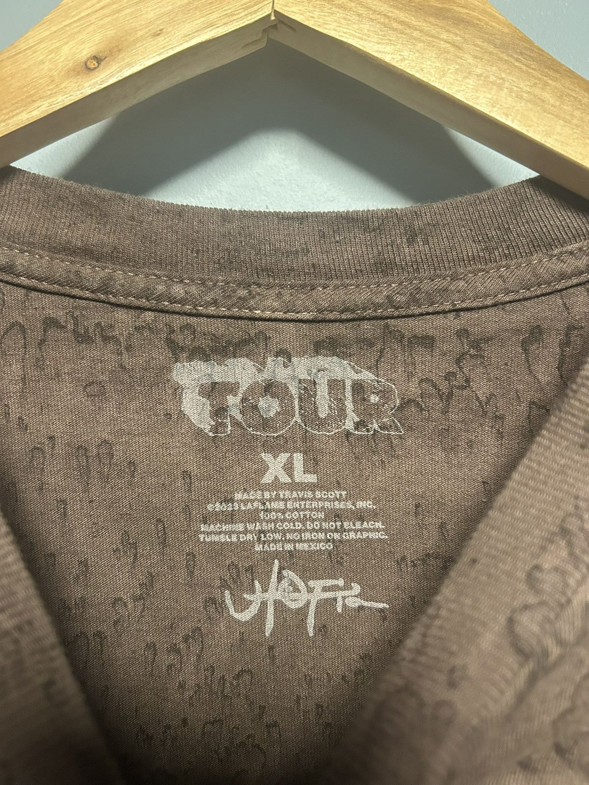 Band Tees × Travis Scott Travis Scott Utopia tour shirt Size US XL / EU 56 / 4 - 4 Thumbnail