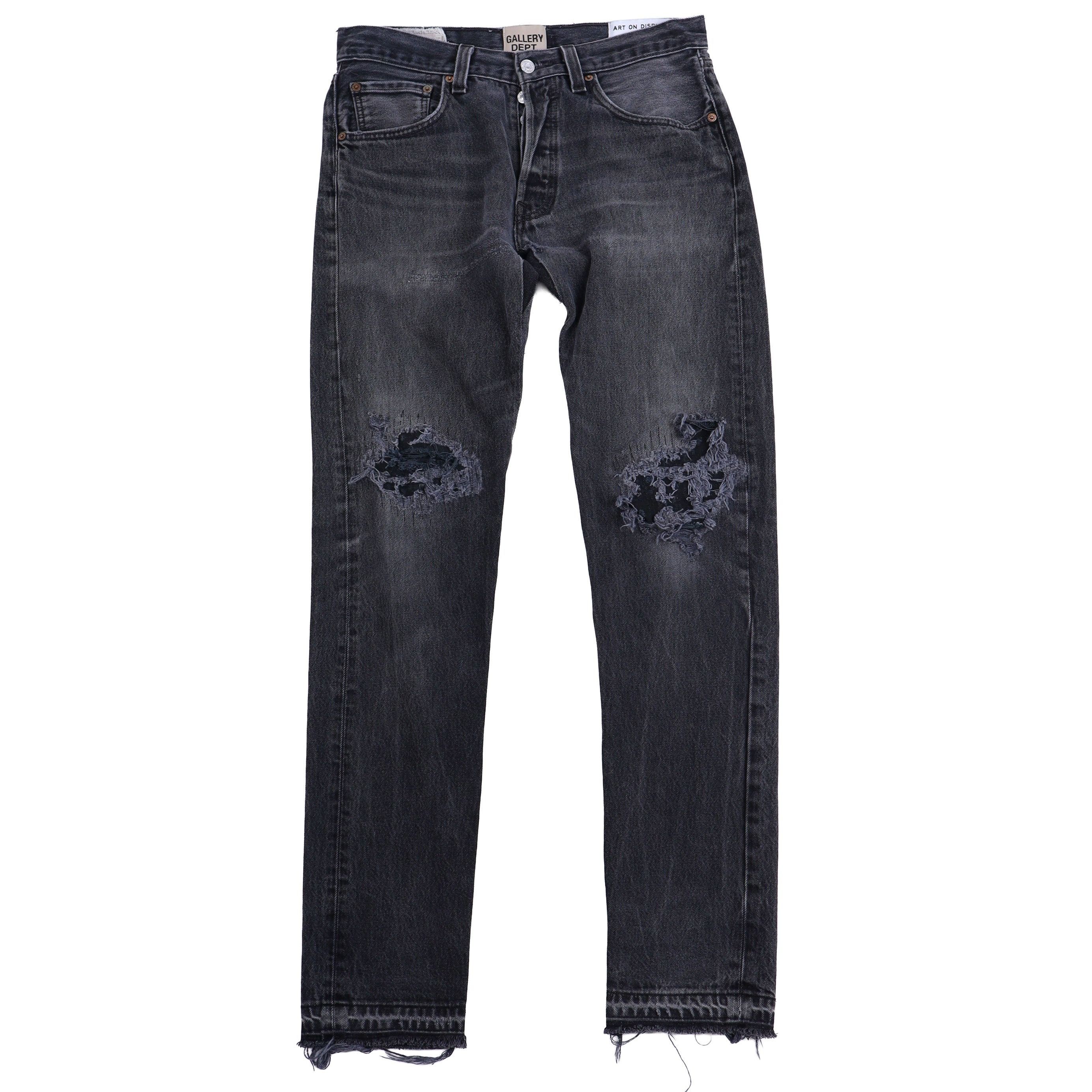 Gallery Dept Black Denim LA Flare