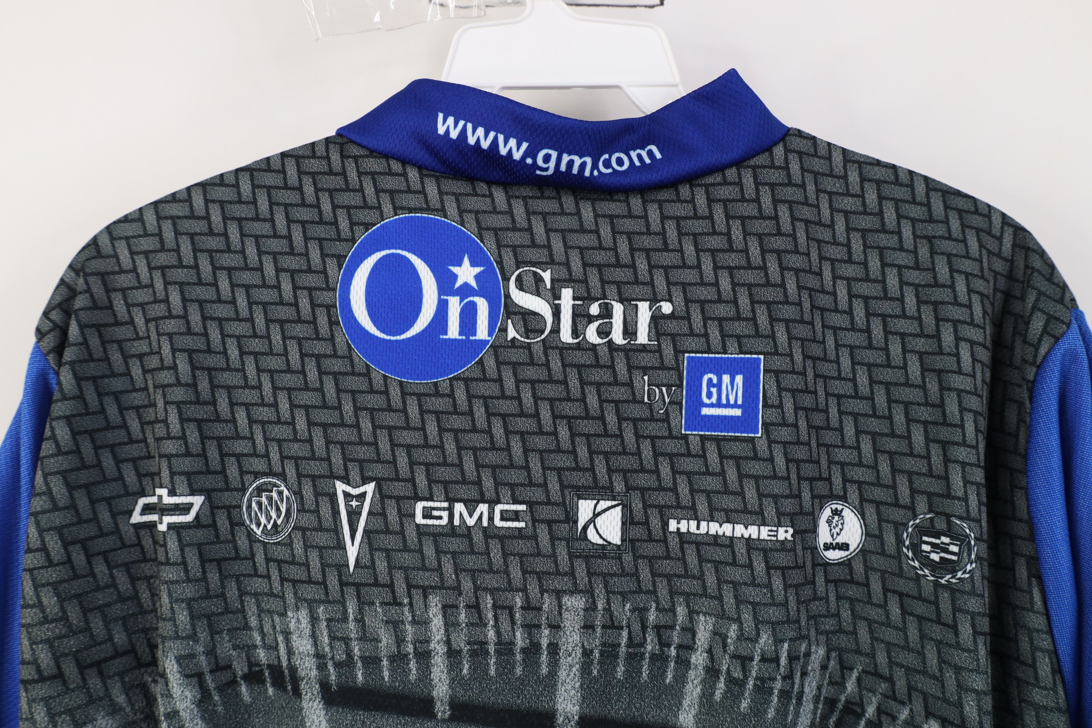 Vintage Vintage GM General Motors On Star Bicycle Cycling Jersey USA Size US L / EU 52-54 / 3 - 13 Thumbnail