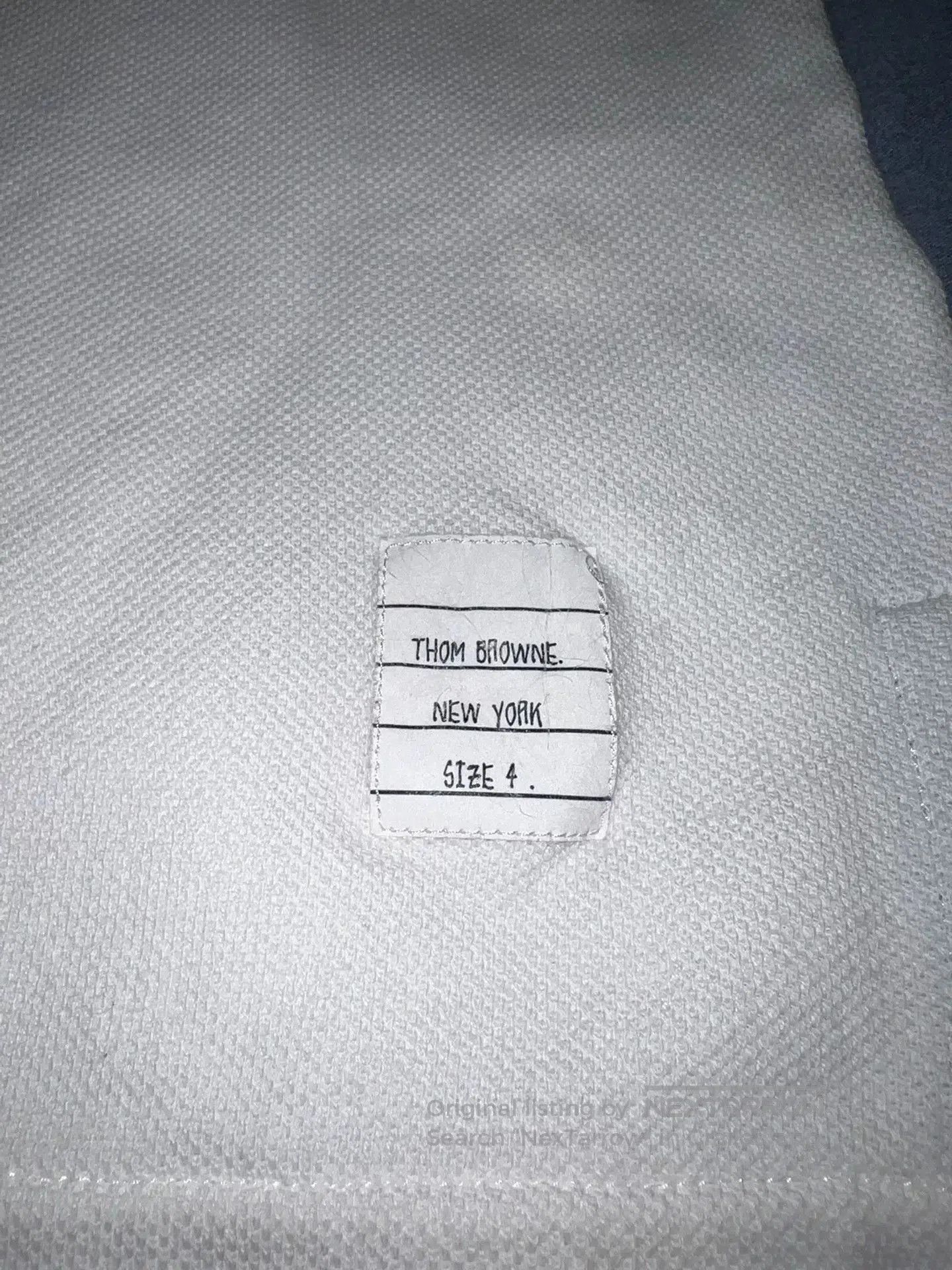 Thom Browne Thom Browne Classic Back Stripe T-Shirt. Size US XL / EU 56 / 4 - 5 Thumbnail