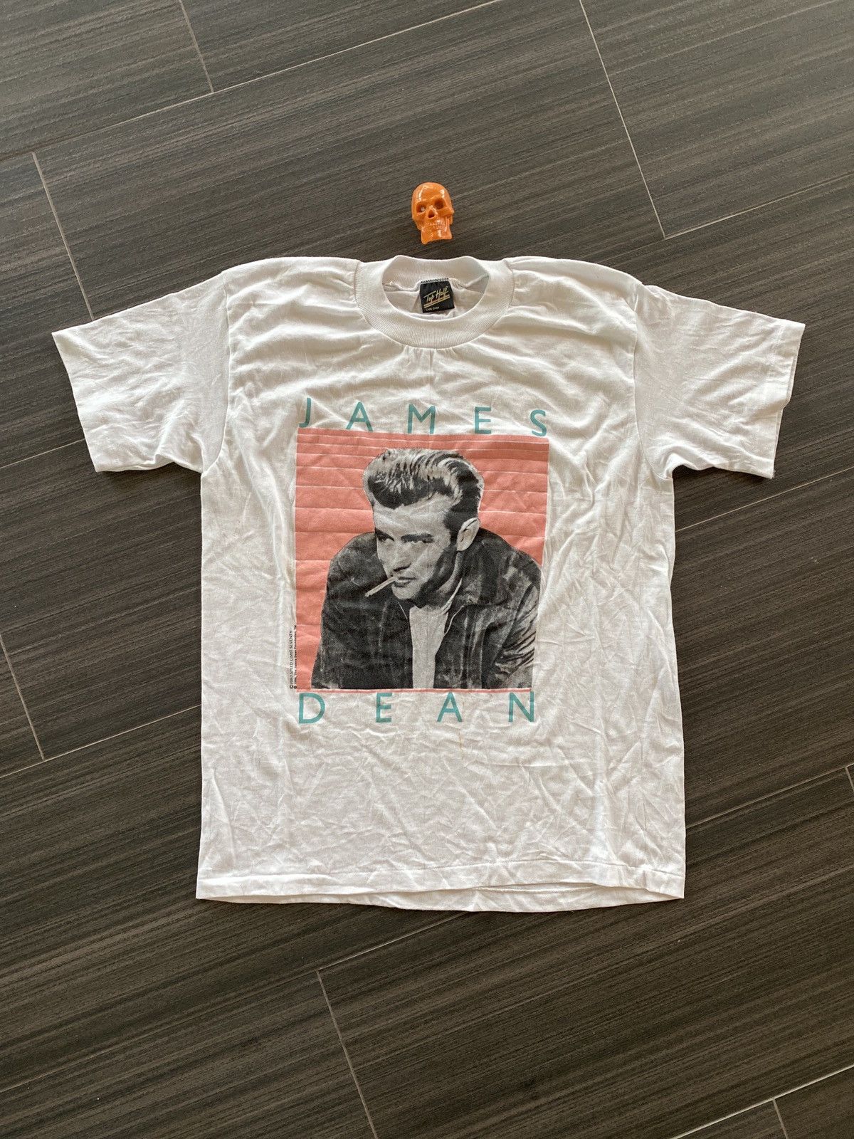 Vintage 80s James Dean shirt sz L Size US L / EU 52-54 / 3 - 1 Thumbnail