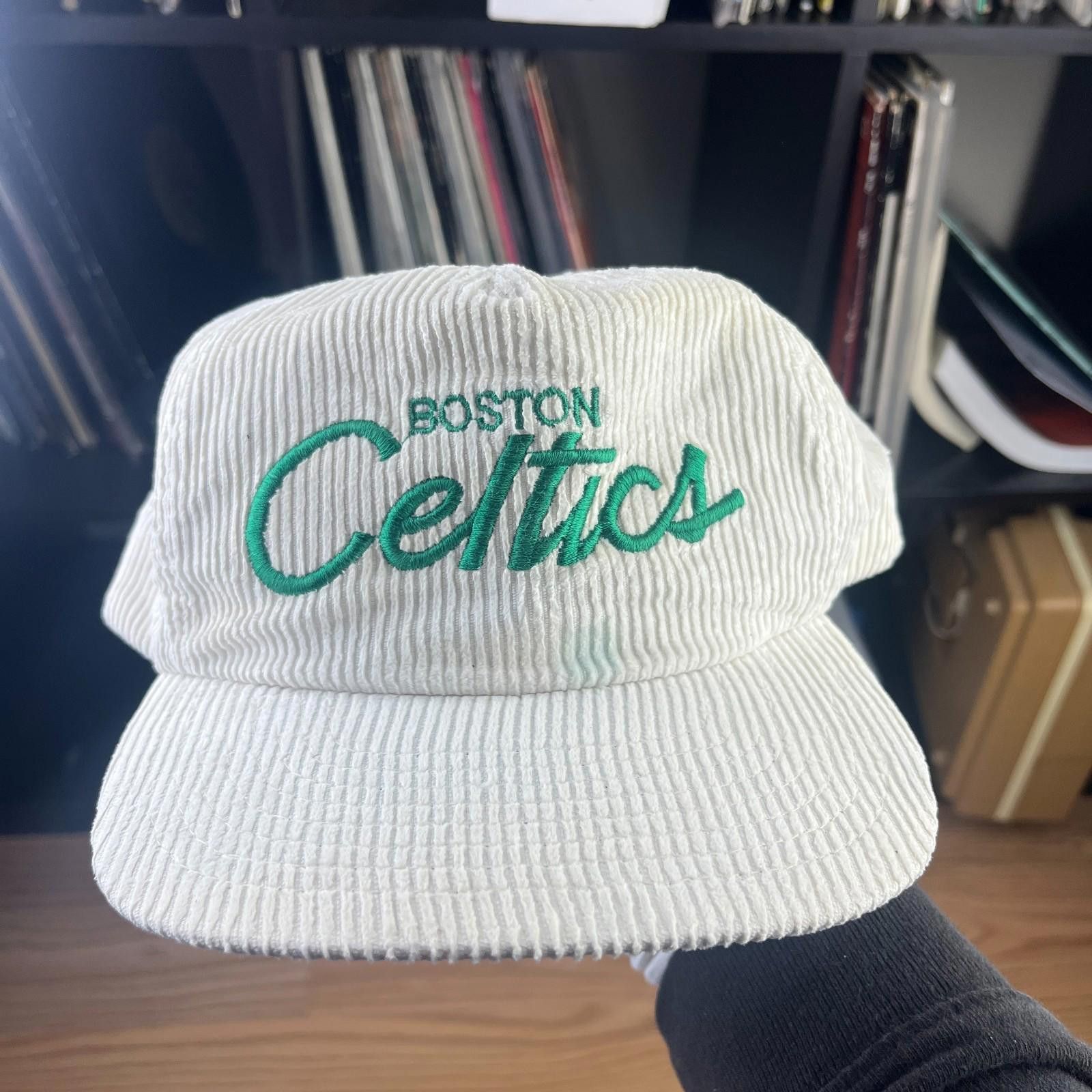 Sports Specialties Vintage Boston Celtics Script Sports Specialties Hat Size ONE SIZE - 1 Thumbnail