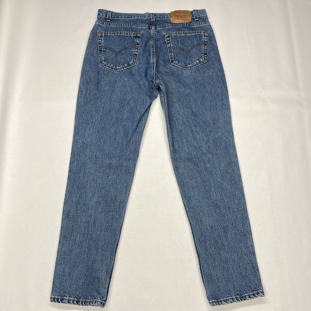 Levi's × Vintage VTG Levis Jeans 512 Blue Slim Taper Faded Washed Denim Size US 36 / EU 52 - 10 Thumbnail