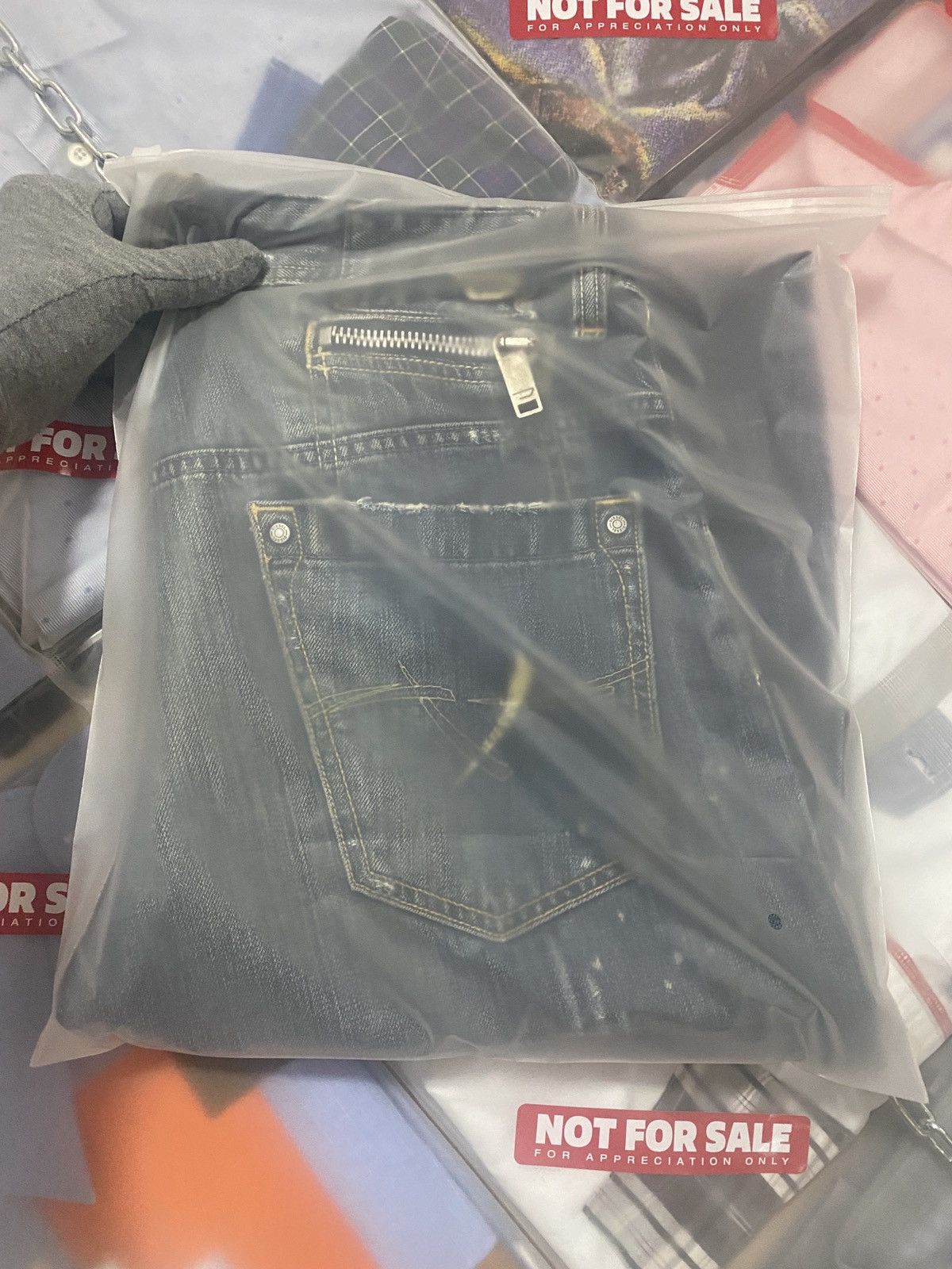 Diesel Vintage 2005 Diesel Onija Wash Denim Distressed Size US 33 - 25 Thumbnail