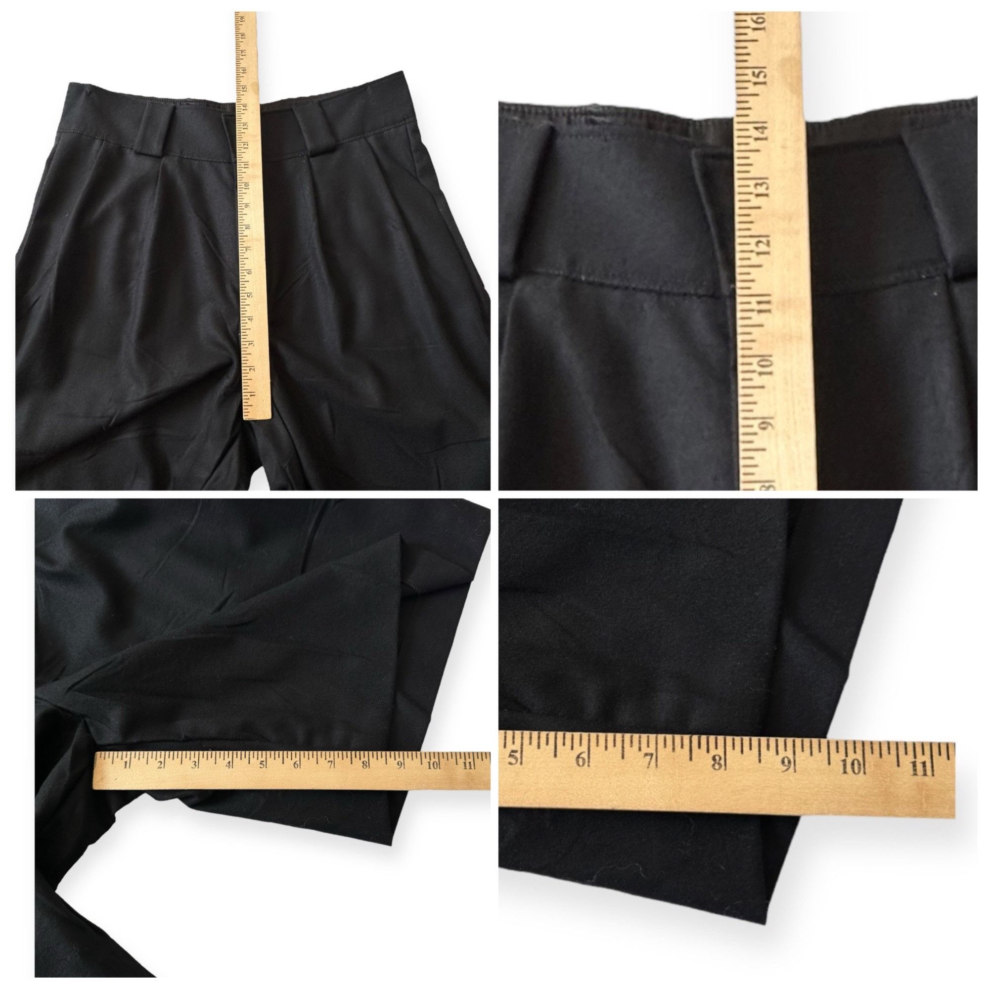 Miu Miu Miu Miu FW2006 Black Wool Culottes Skirt Shorts IT46 Runway Size 32" / US 10 / IT 46 - 13 Thumbnail