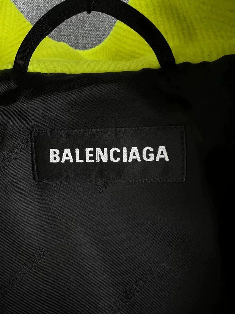 Balenciaga Balenciaga Wool big LOGO jacket zippered jacket 2503-Nextar Size US M / EU 48-50 / 2 - 4 Thumbnail