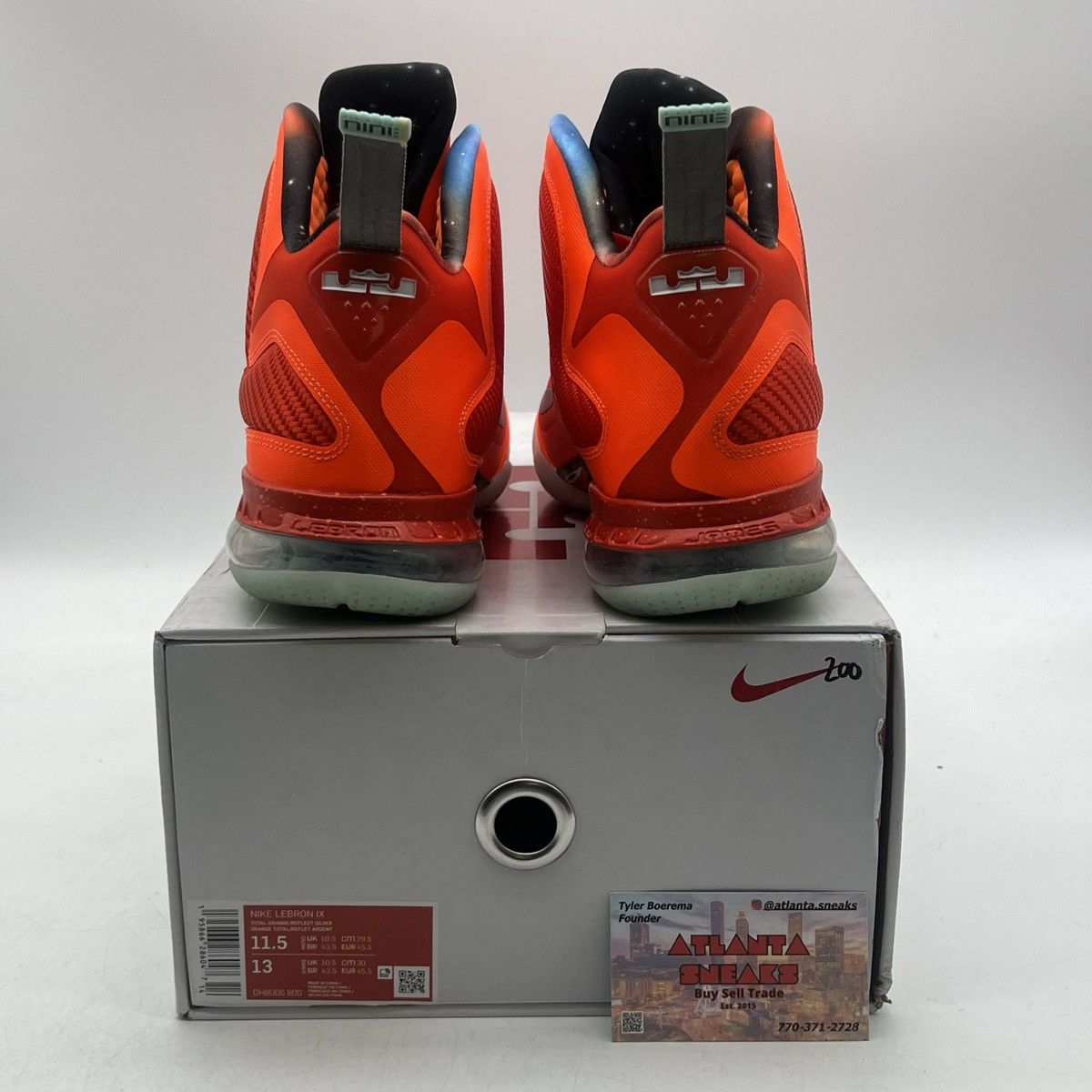 Nike Lebron 9 big bang Size US 11.5 / EU 44-45 - 3 Thumbnail