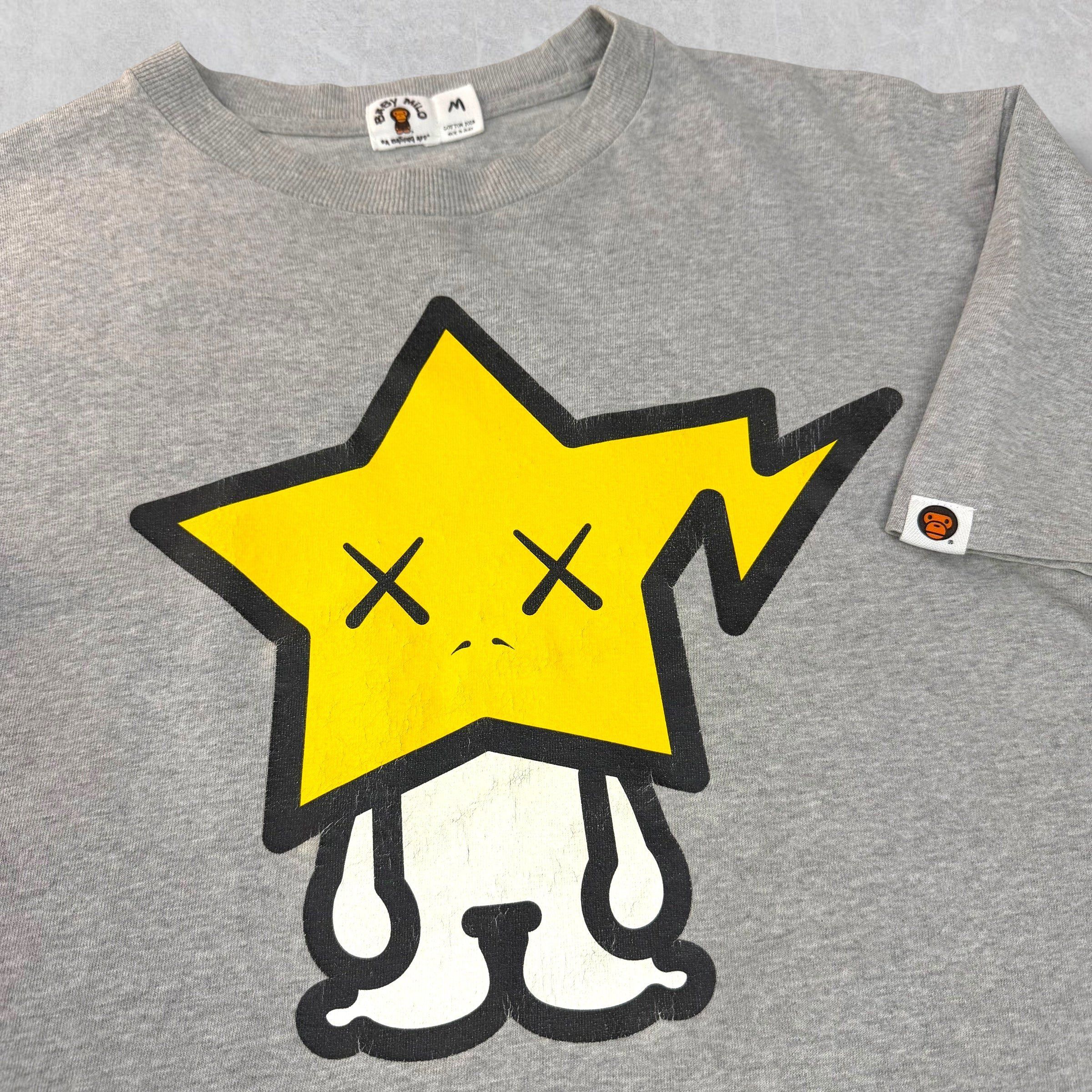Bape Bape x Kaws Baby Milo Star Logo Tee M Size US M / EU 48-50 / 2 - 3 Thumbnail
