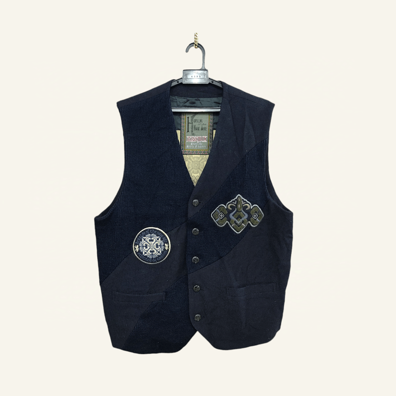 Designer × Mr. Gentleman Vintage ARAMIS Wool Vest Coat Size US M / EU 48-50 / 2 - 1 Thumbnail