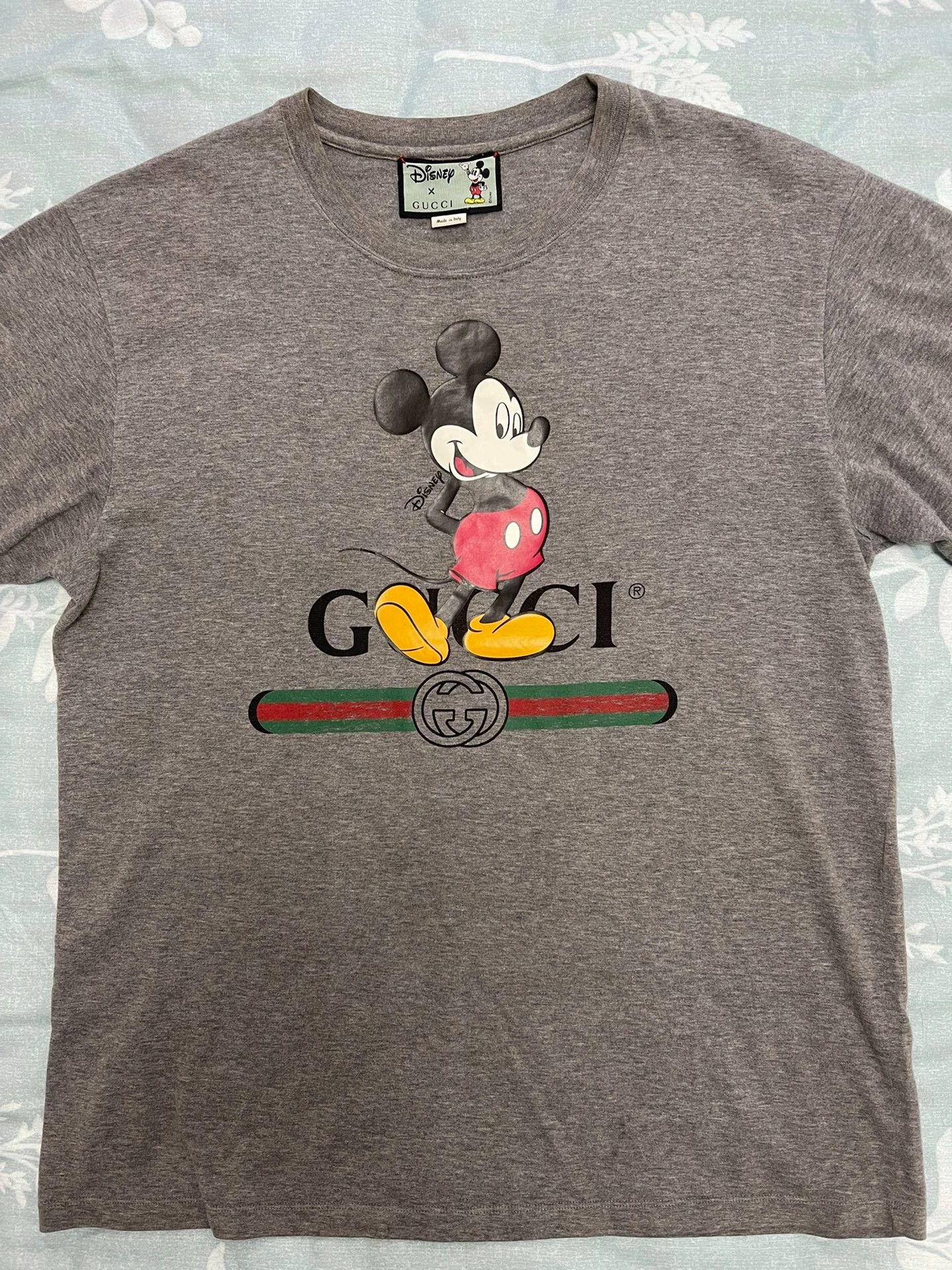 Gucci Gucci Disney OS Gray T Tee S Unisex Size US S / EU 44-46 / 1 - 1 Thumbnail