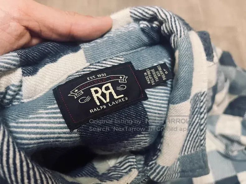 RRL Ralph Lauren RRL Ralph Lauren Retro American workwear checkered thick s Size US L / EU 52-54 / 3 - 6 Thumbnail
