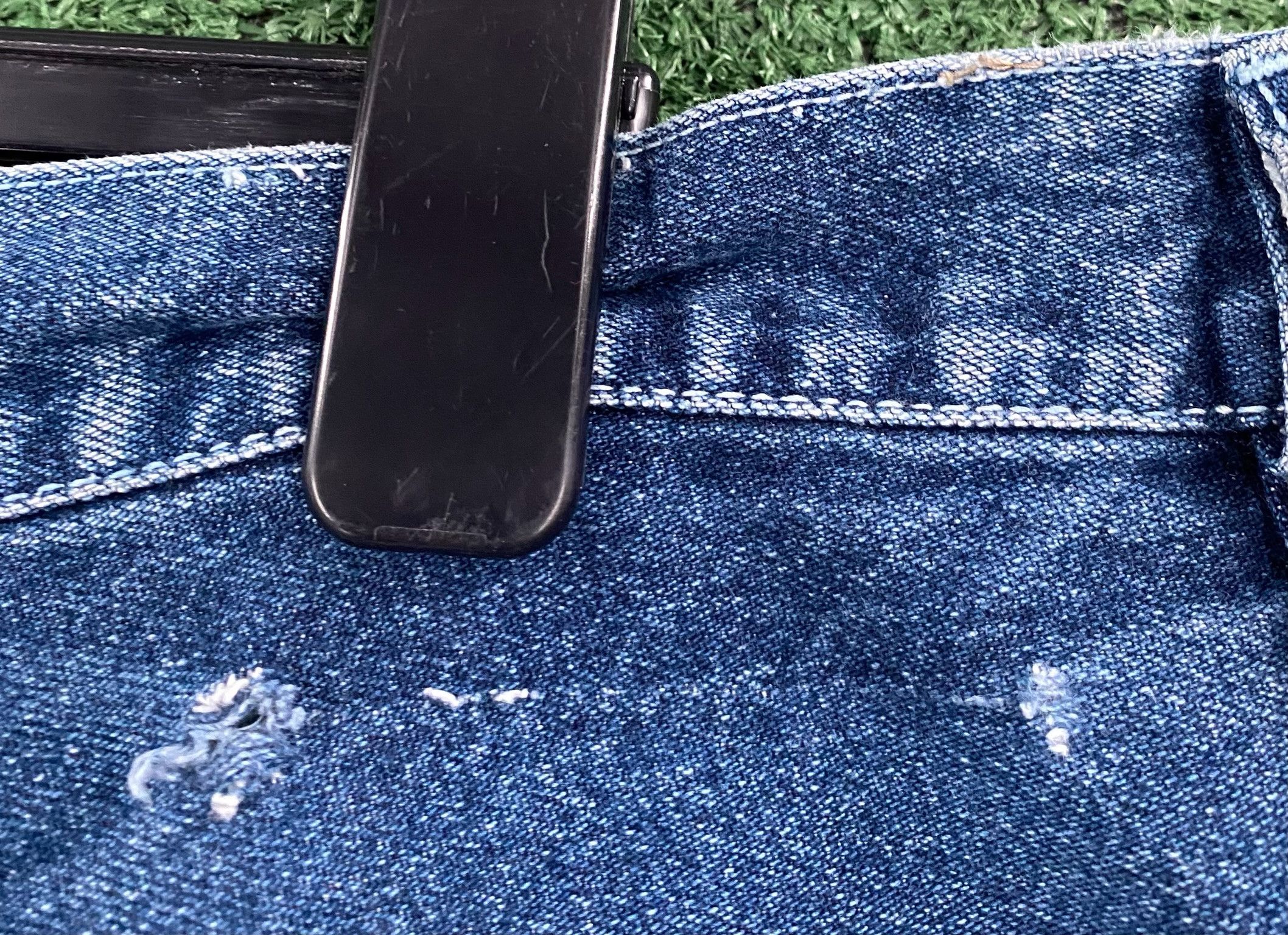 Mecca 90’s Mecca Logo Carpenter Denim Jean Shorts Jorts 41 Size US 41 - 10 Thumbnail