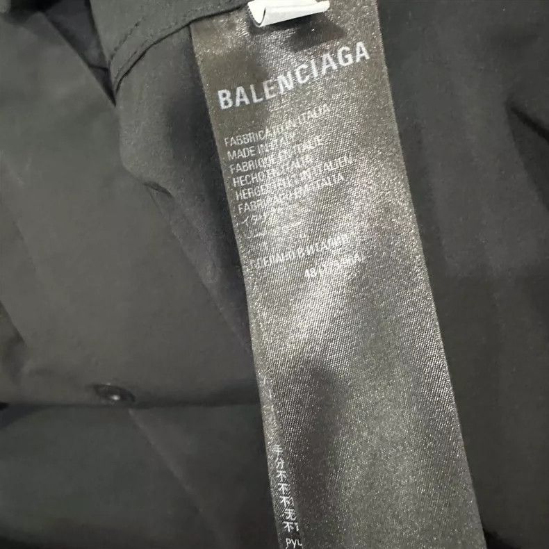 Balenciaga Balenciaga Clearance Black Jacket Size US M / EU 48-50 / 2 - 7 Thumbnail