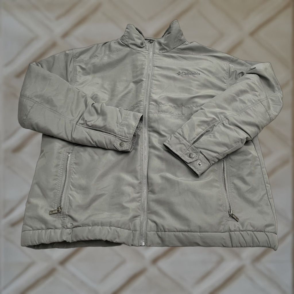Vintage Columbia Jacket Mens XL Gray Full Zip Pocket Bodywarmer Outdoor Hike Size US XL / EU 56 / 4 - 1 Thumbnail