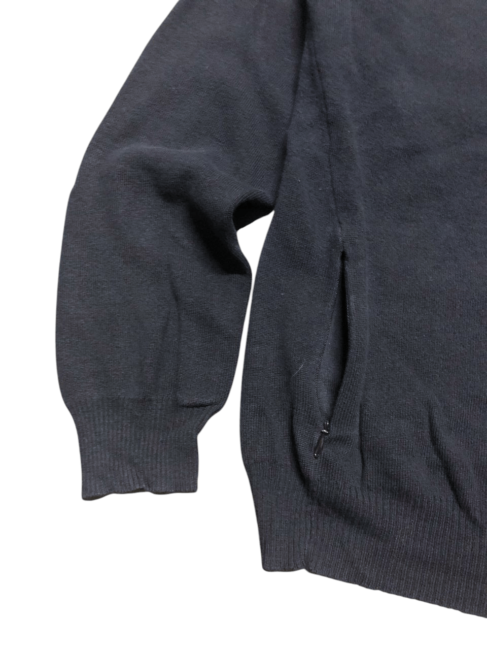 Yohji Yamamoto Vintage AAR Yohji Yamamoto Sweater Zipper Size US M / EU 48-50 / 2 - 9 Thumbnail