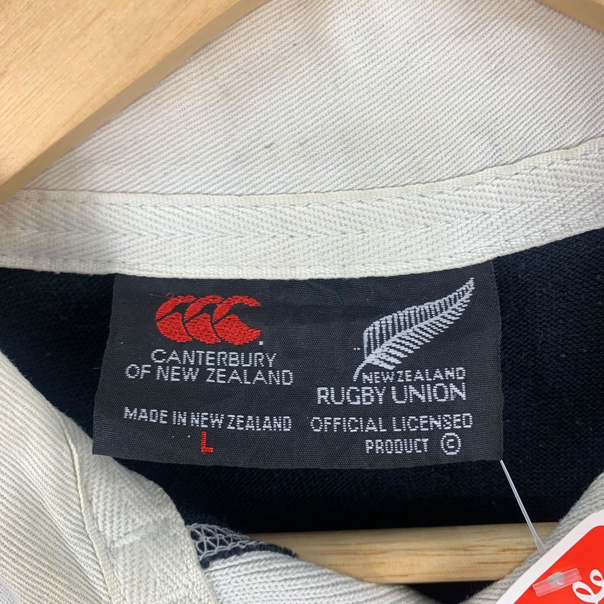Canterbury of New Zealand Vintage CANTERBURY Of NEW ZEALAND All Black Rugby Tshirt Size US L / EU 52-54 / 3 - 5 Thumbnail