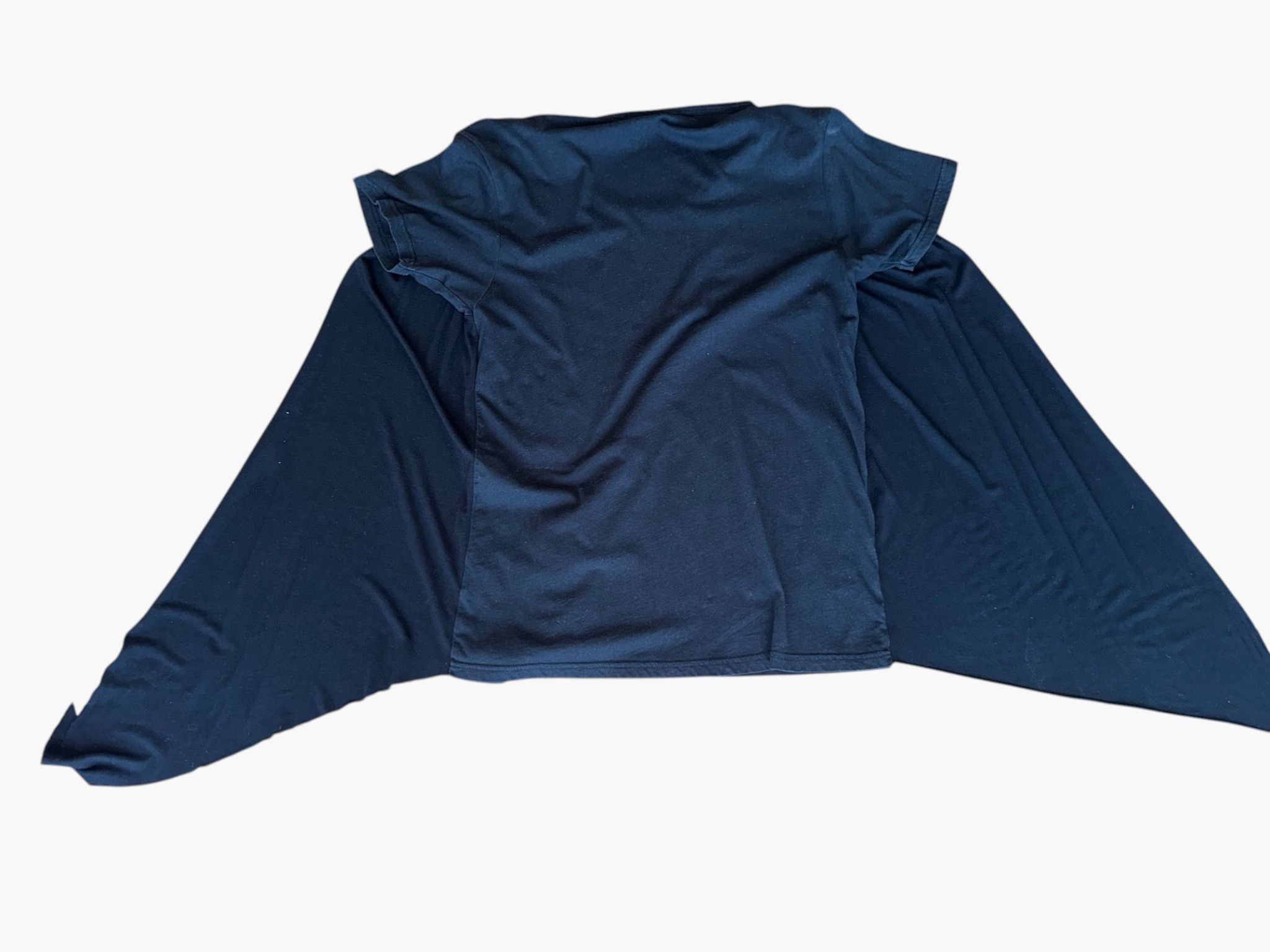 Unconditional Unconditional London - Draped Scarf/Vest Detail Tee (Black) Size US S / EU 44-46 / 1 - 2 Thumbnail