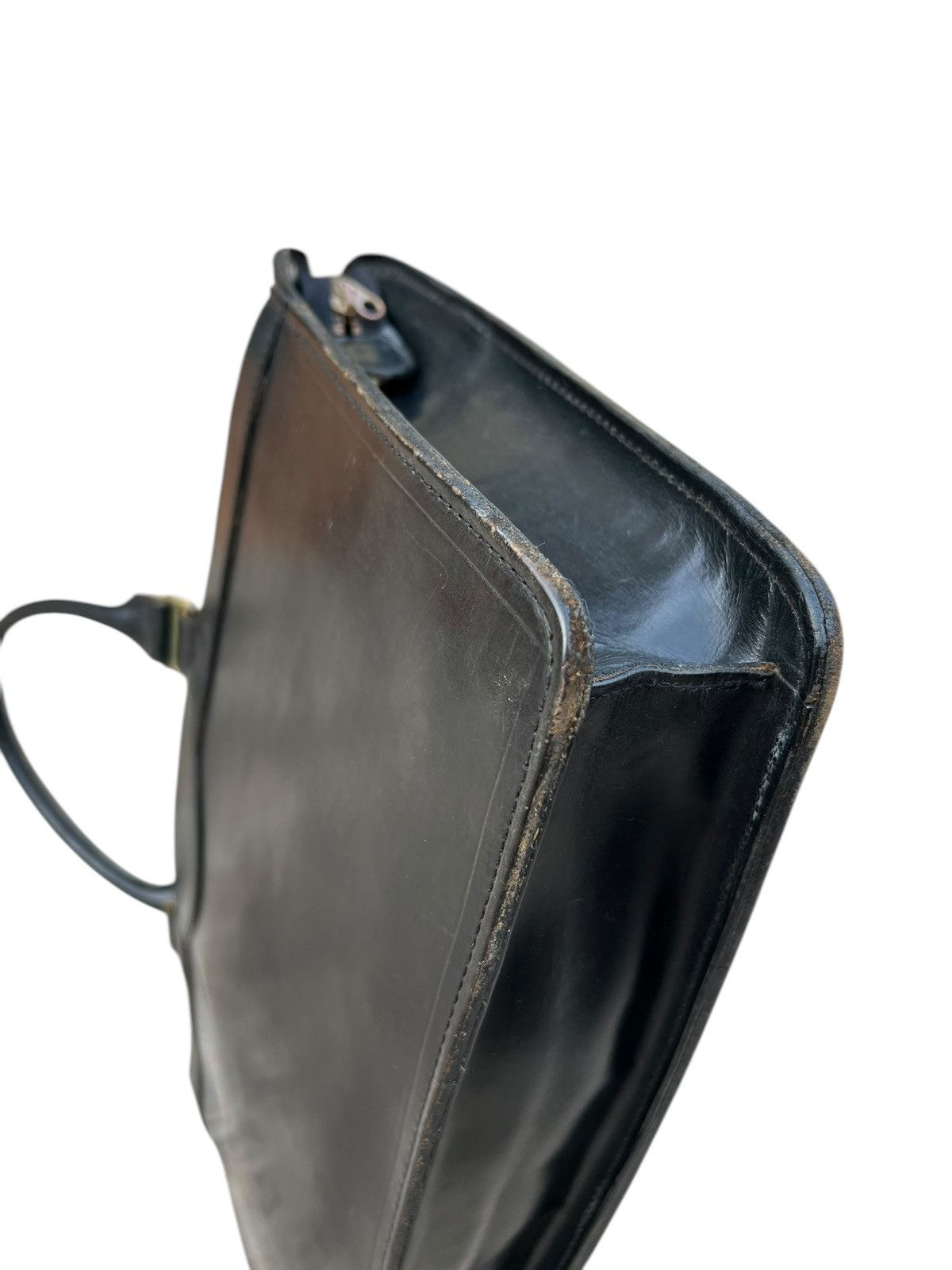 Whitehouse Cox Vintage Whitehouse Cox England Scratches Patina Leather Bag Size ONE SIZE - 17 Thumbnail