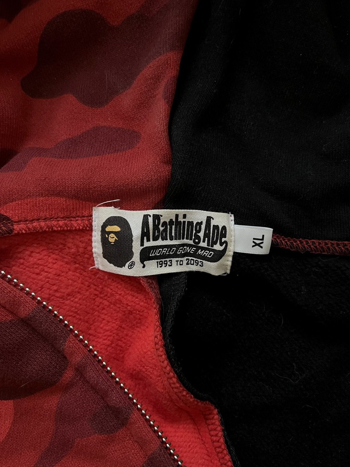 Bape Bape Tiger Shark Full Zip Hoodie Size US XL / EU 56 / 4 - 8 Thumbnail