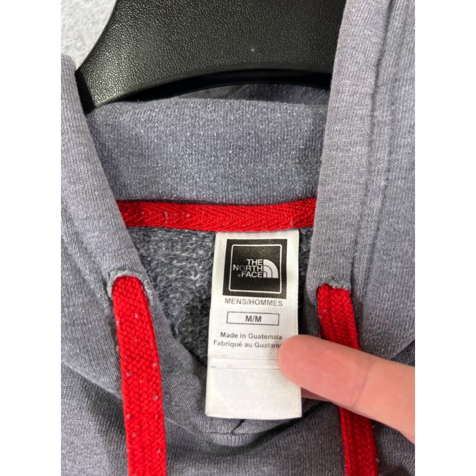 The North Face The North Face Hoodie Adult Medium Gray Pocket Logo Mens Size US M / EU 48-50 / 2 - 7 Thumbnail
