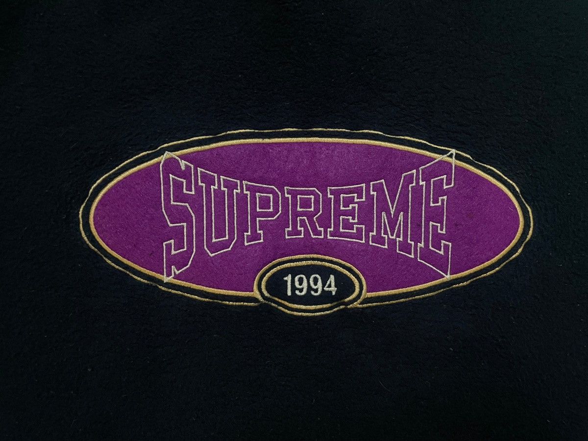 Supreme Supreme navy reverse fleece hoodie Size US M / EU 48-50 / 2 - 3 Thumbnail
