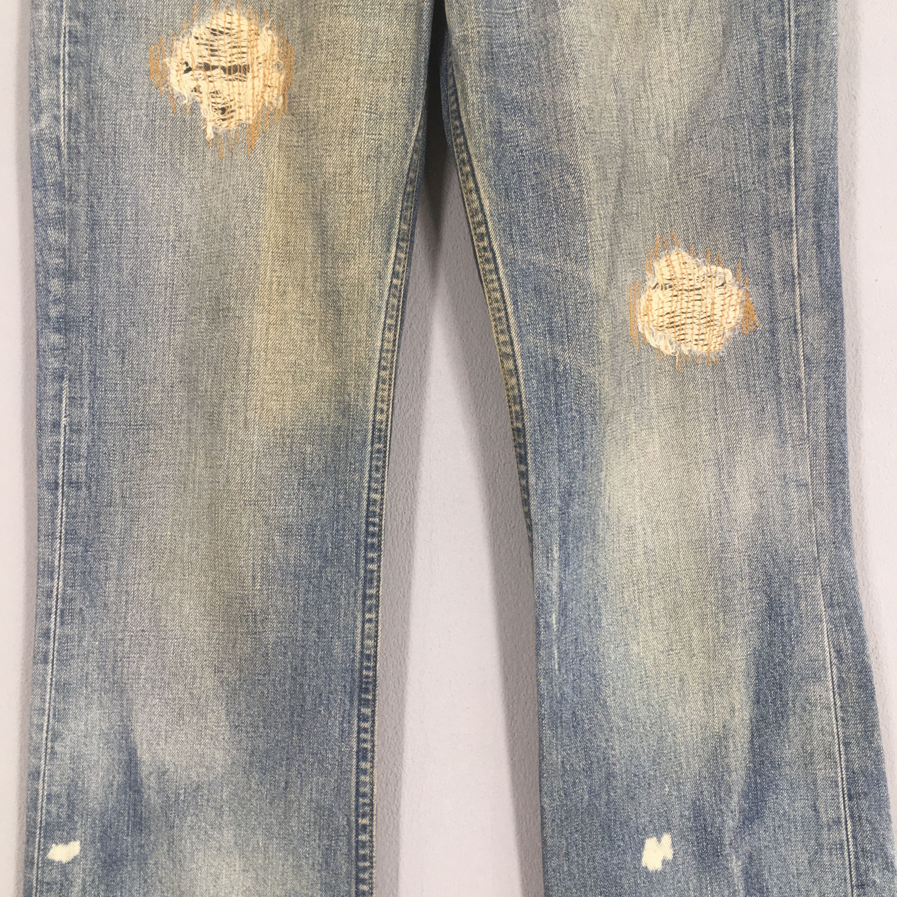 Levi's Size 28x33 Vintage 90s Levi's 517 Flared Bootcut Jeans S2012 Size US 28 / EU 44 - 3 Thumbnail