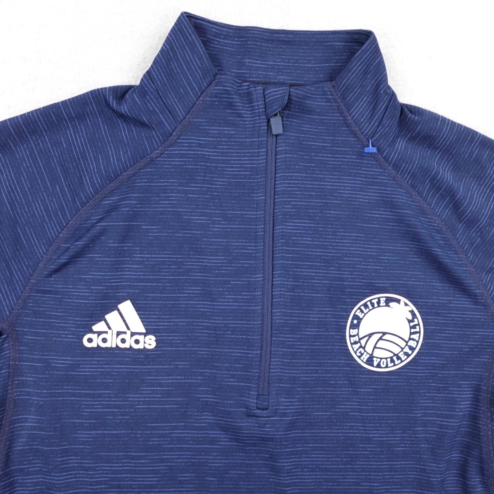 Adidas Adidas Shirt Medium Blue Aeroready 1/4 Zip Elite Beach Volleyball NEW Womens Size M / US 6-8 / IT 42-44 - 2 Thumbnail