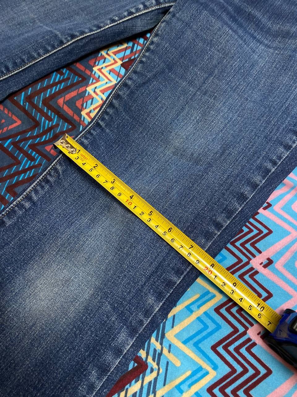 Levi's × Vintage Vintage Levis 505 Flare Dark Wash Denim Jeans Size 28" / US 6 / IT 42 - 6 Thumbnail