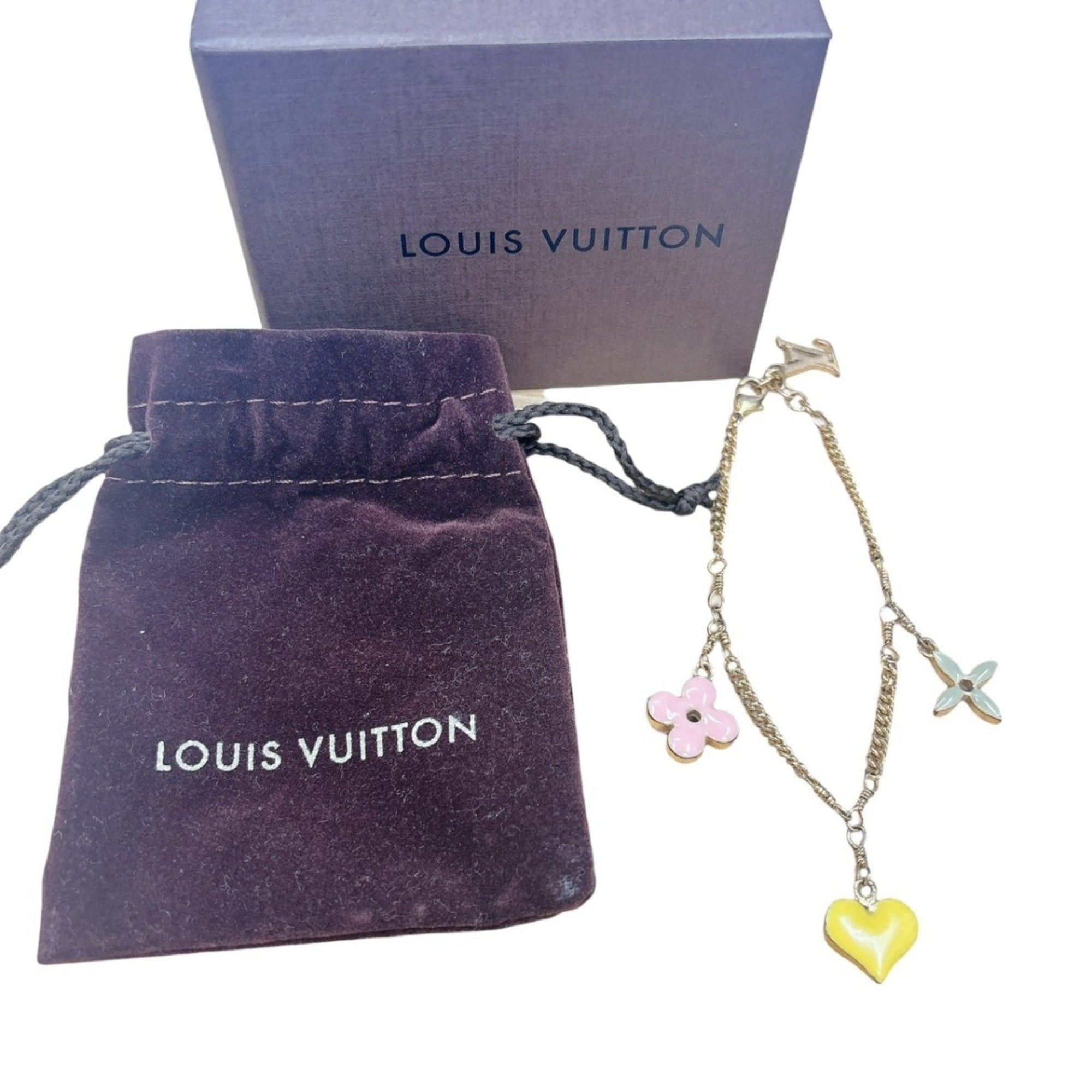 Louis Vuitton Louis Vuitton Sweet Monogram Bracelet GP M65477 Gold Size ONE SIZE - 1 Thumbnail