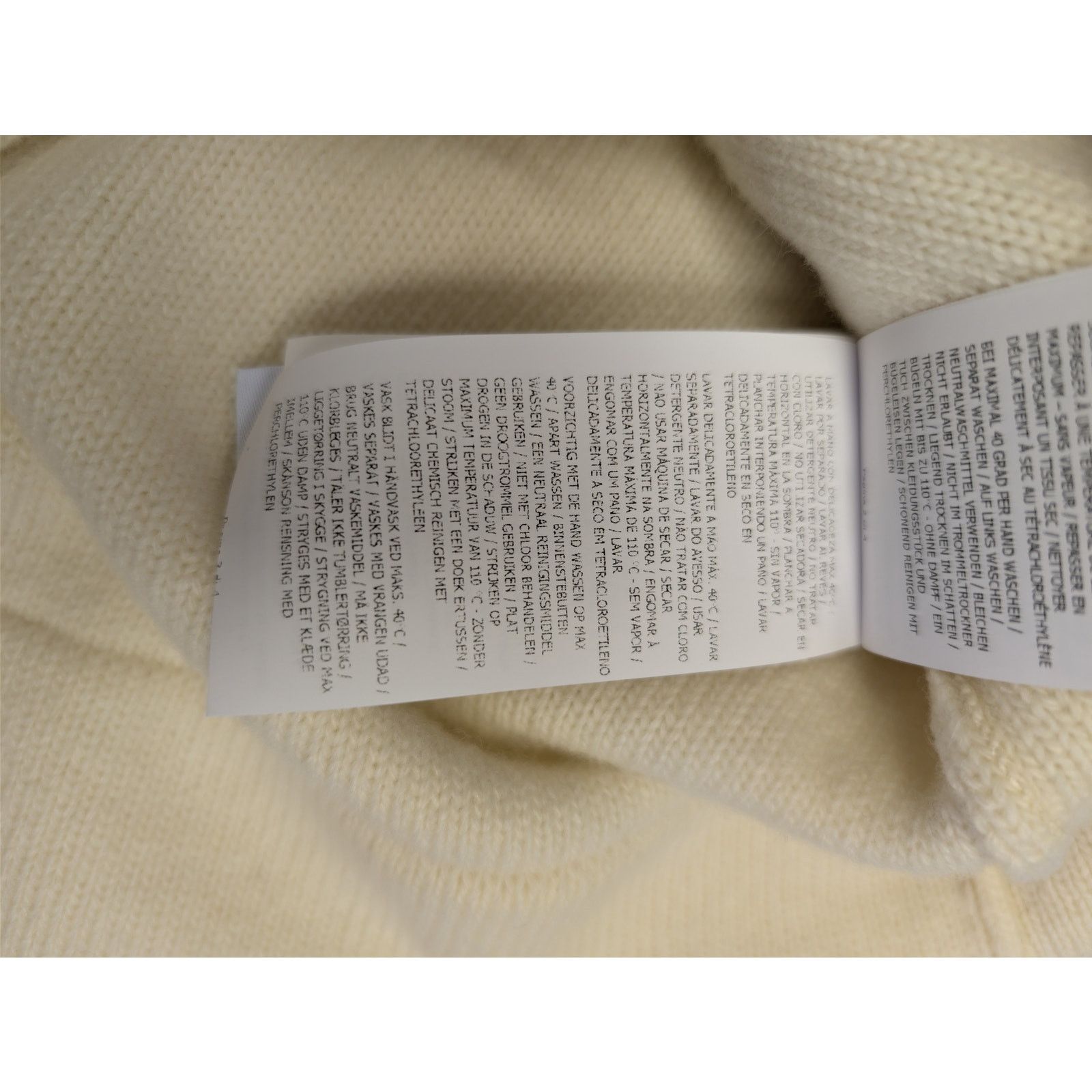 Stone Island o1rshd1 Zip-Up Cardigan Knitwear Sweater Jacket off-white Size US S / EU 44-46 / 1 - 19 Thumbnail