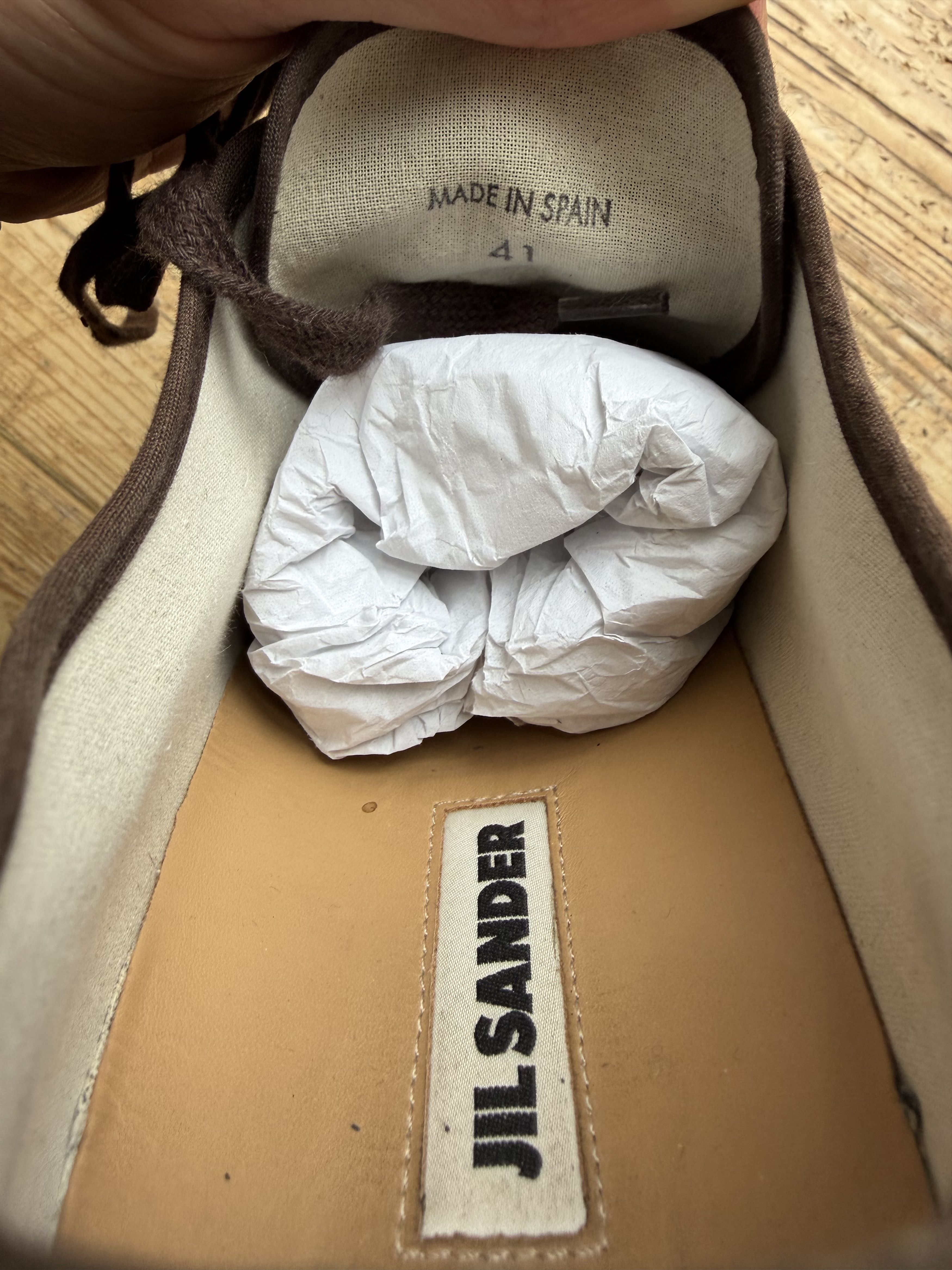 Jil Sander Jil Sander low-top canvas sneaker Size US 8 / EU 41 - 12 Thumbnail