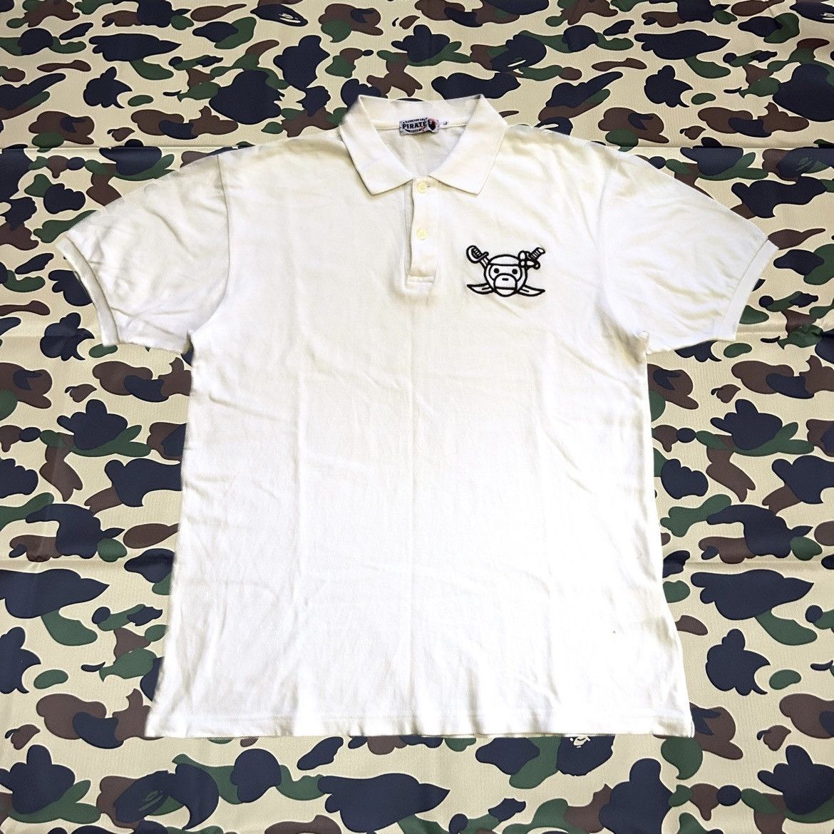 Bape Bape Pirate Store Polo Size US L / EU 52-54 / 3 - 1 Thumbnail