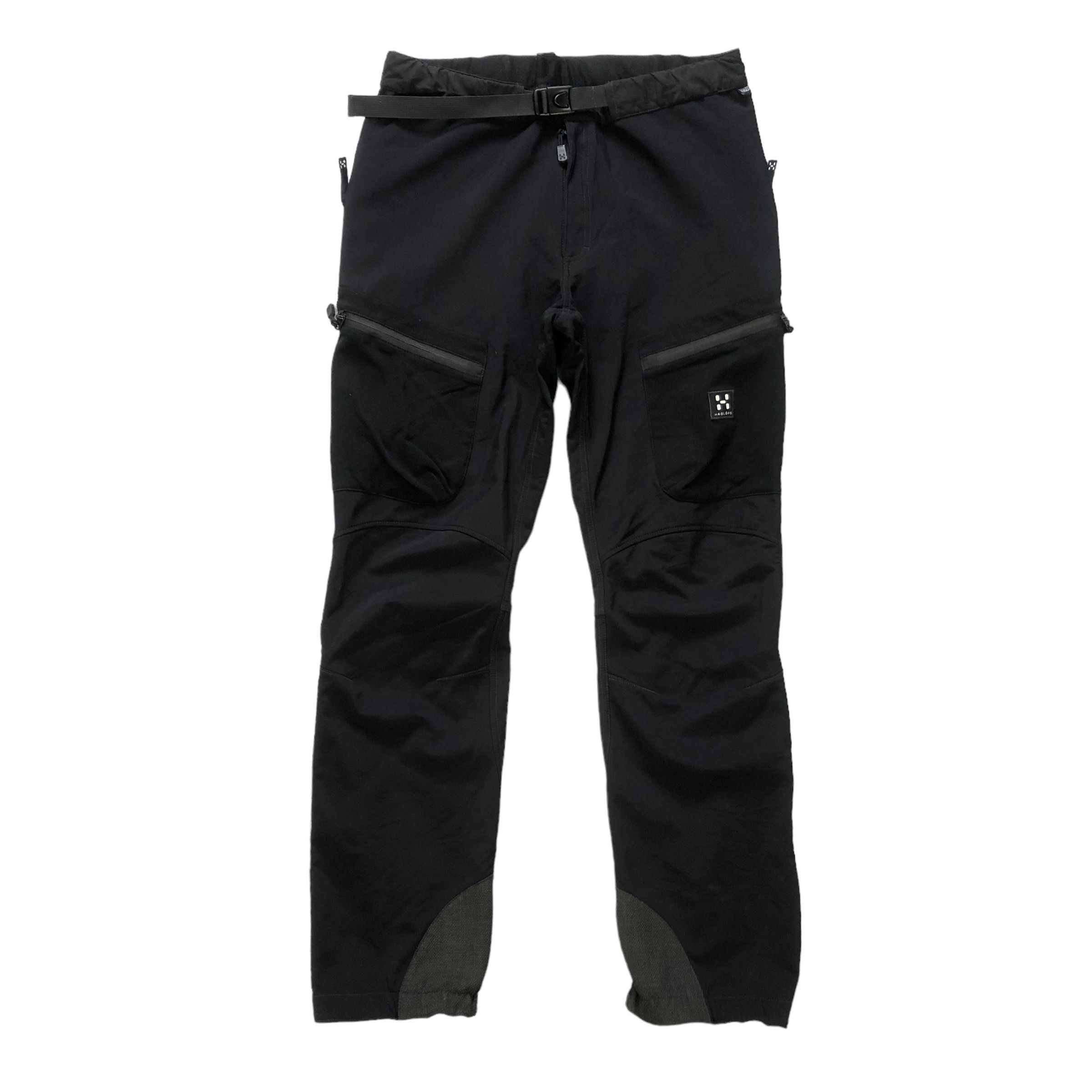 image of Haglofs Gore Windstopper Shark Pants 7291-126 in Black, Men's (Size 36)